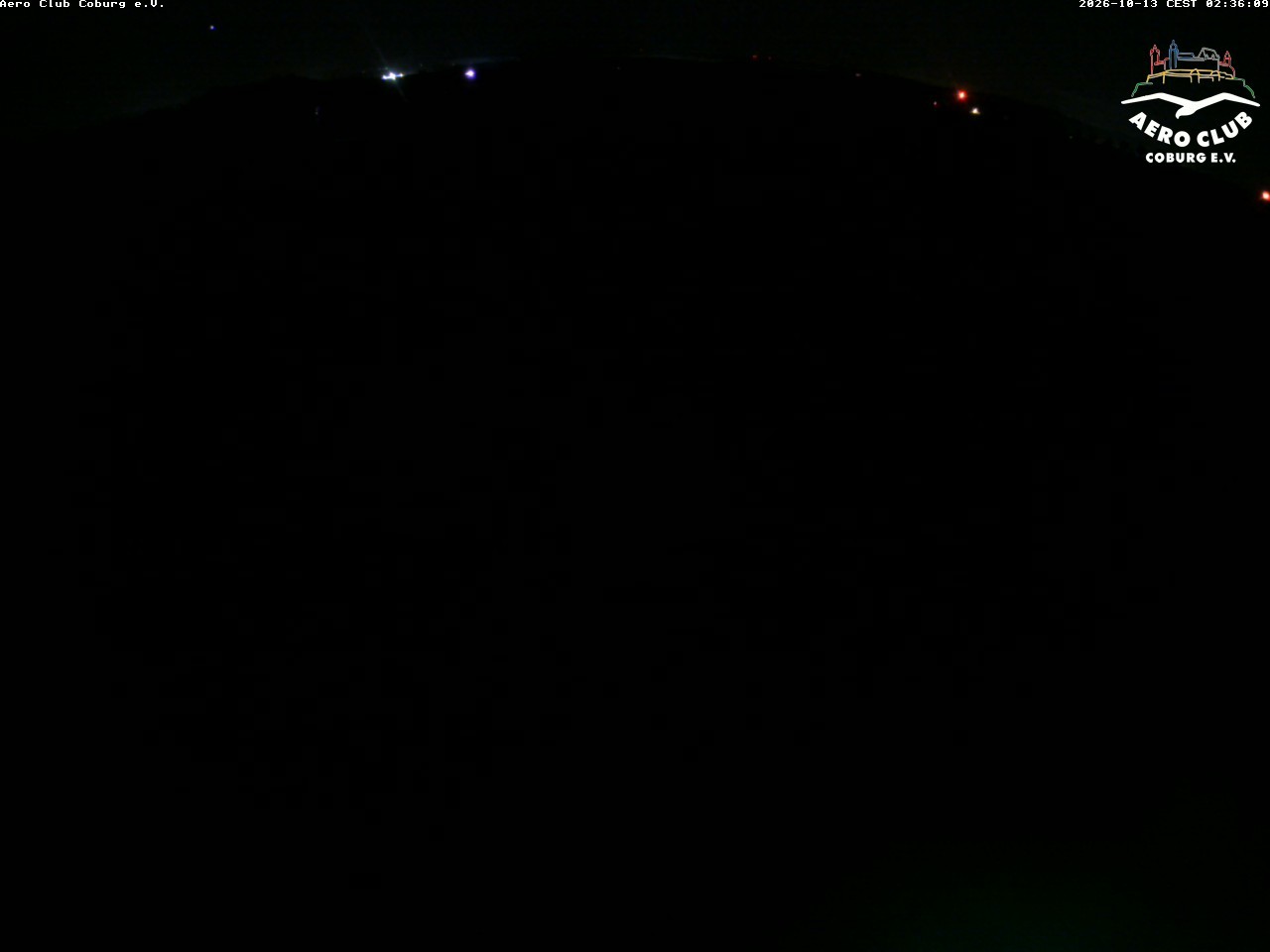 Archiv Foto Webcam Vorfeld Aero Club Coburg