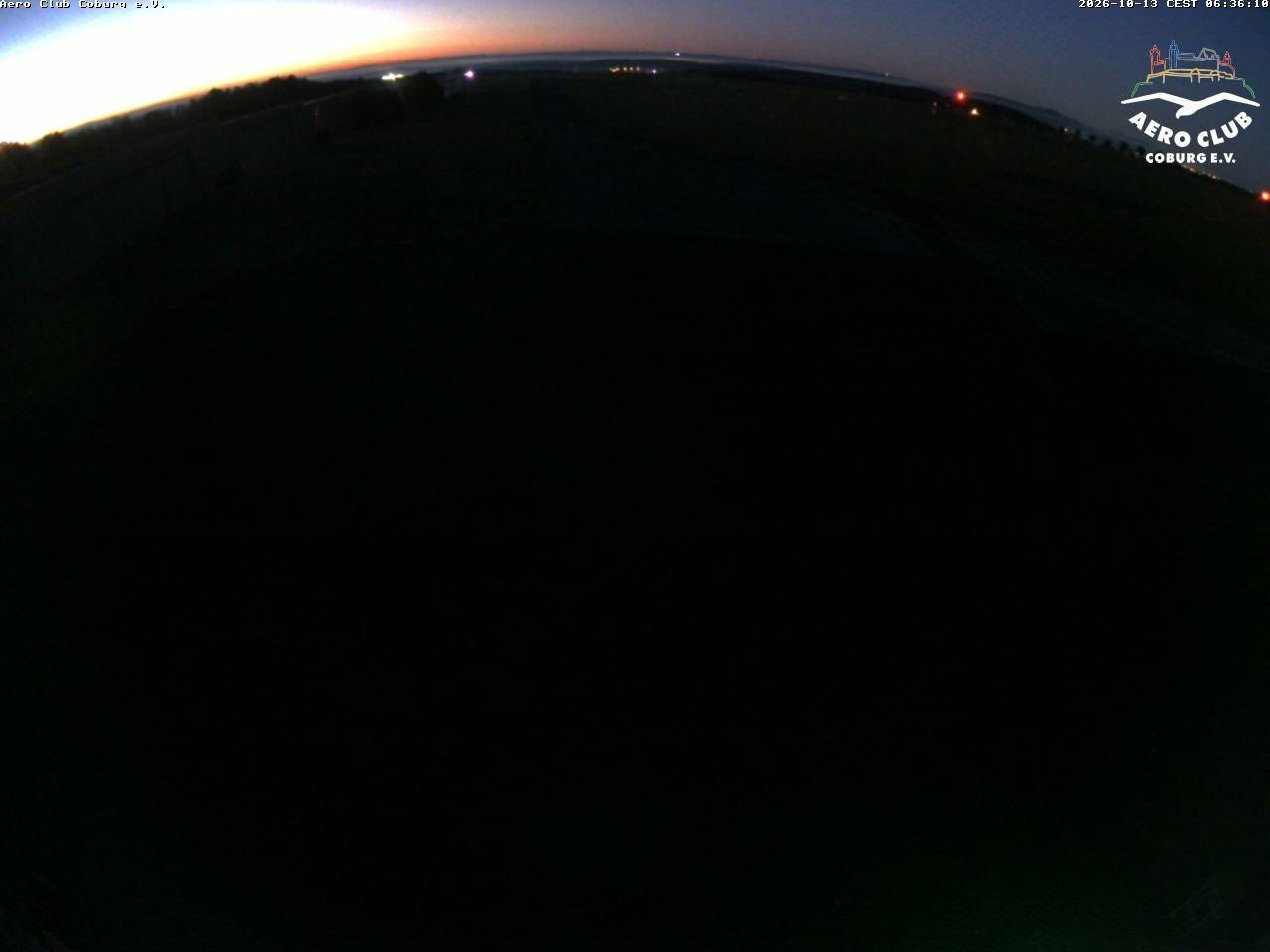 Archiv Foto Webcam Vorfeld Aero Club Coburg