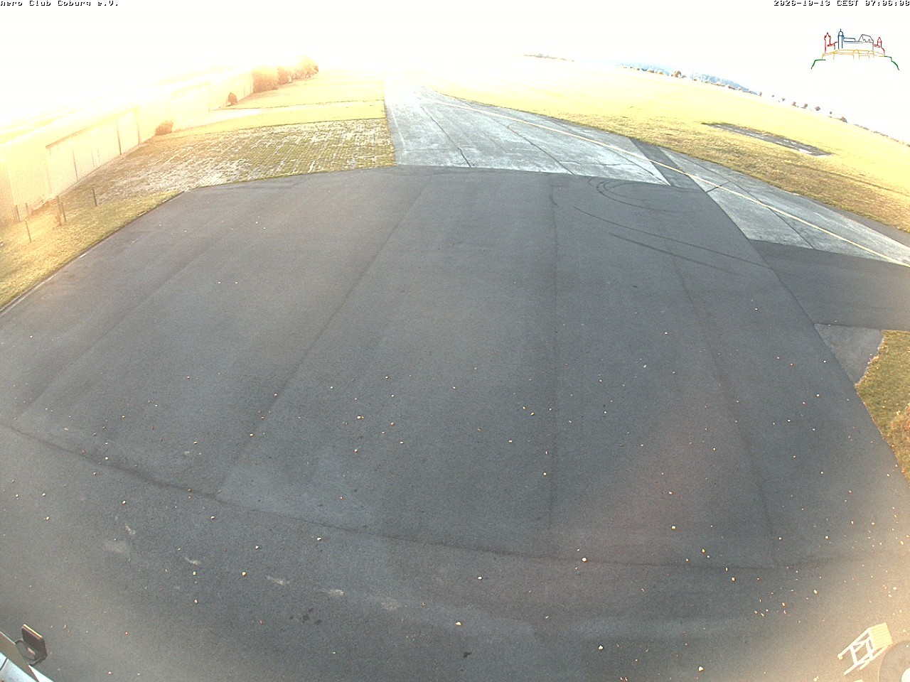 Archiv Foto Webcam Vorfeld Aero Club Coburg