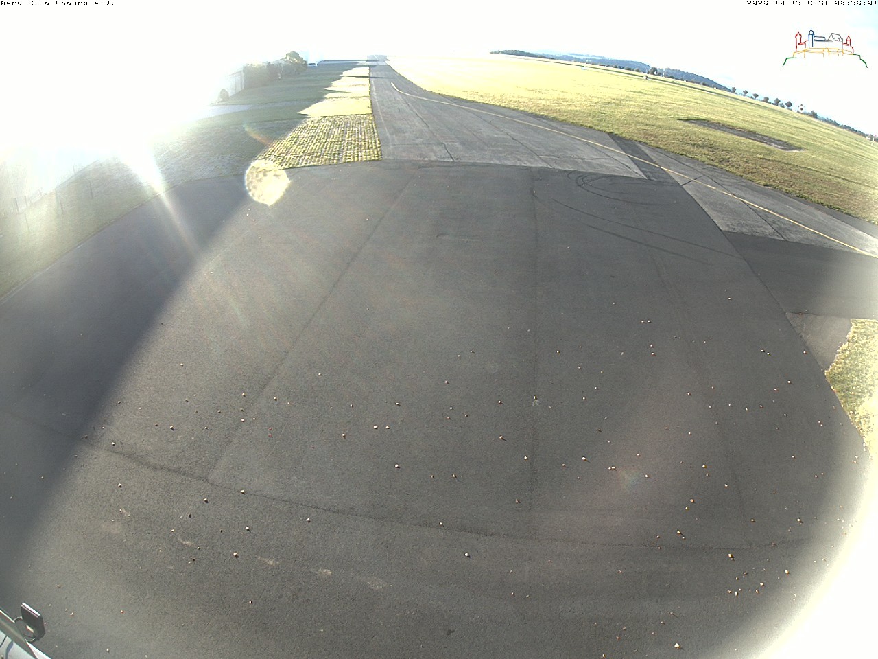 Archiv Foto Webcam Vorfeld Aero Club Coburg