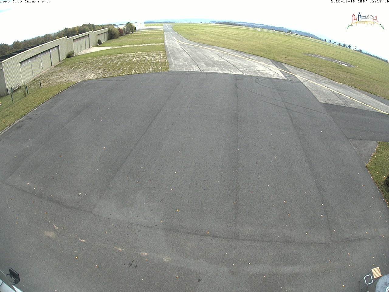 Archiv Foto Webcam Vorfeld Aero Club Coburg
