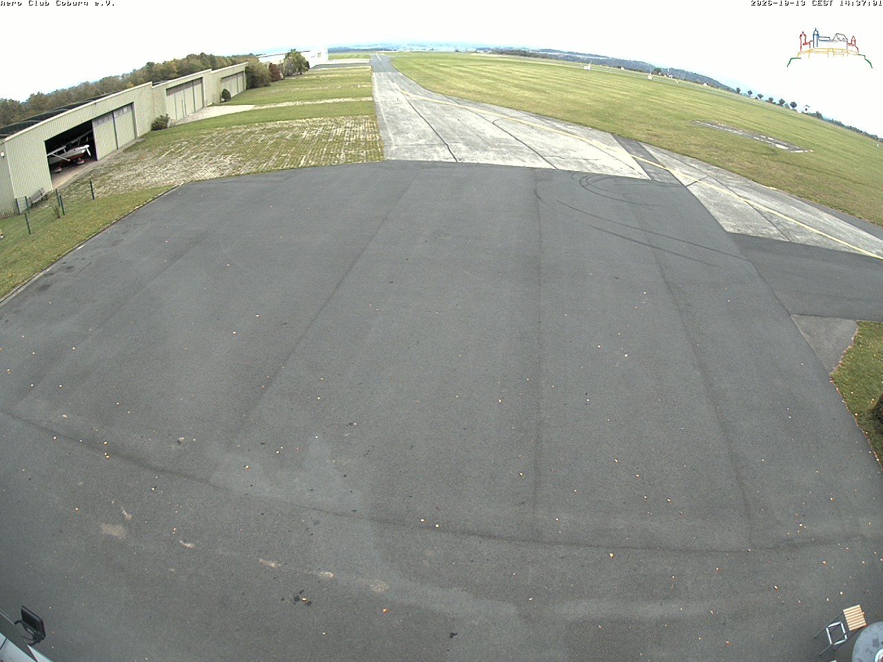 Archiv Foto Webcam Vorfeld Aero Club Coburg