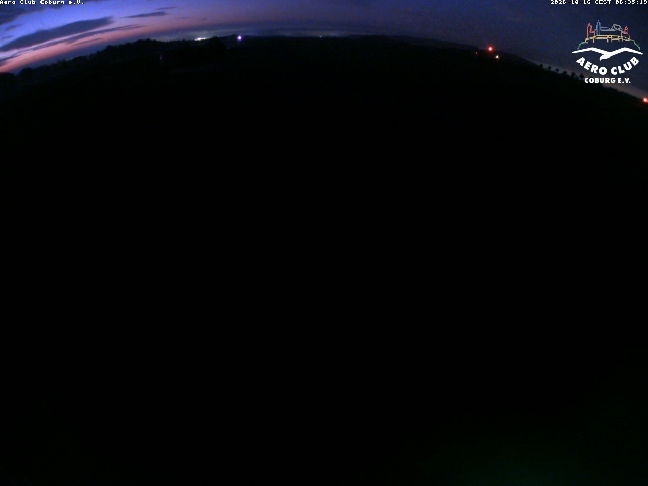 Archiv Foto Webcam Vorfeld Aero Club Coburg