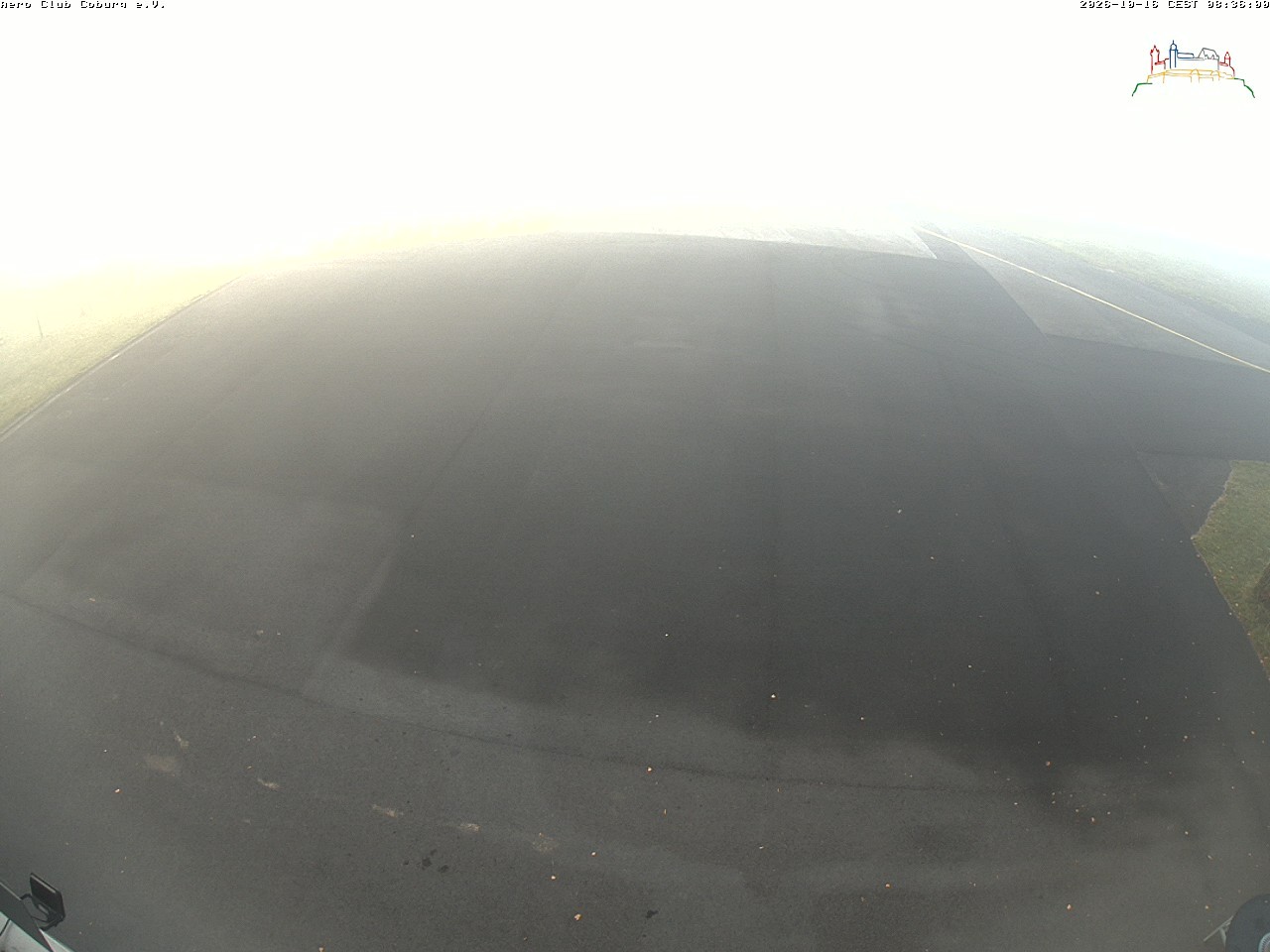 Archiv Foto Webcam Vorfeld Aero Club Coburg