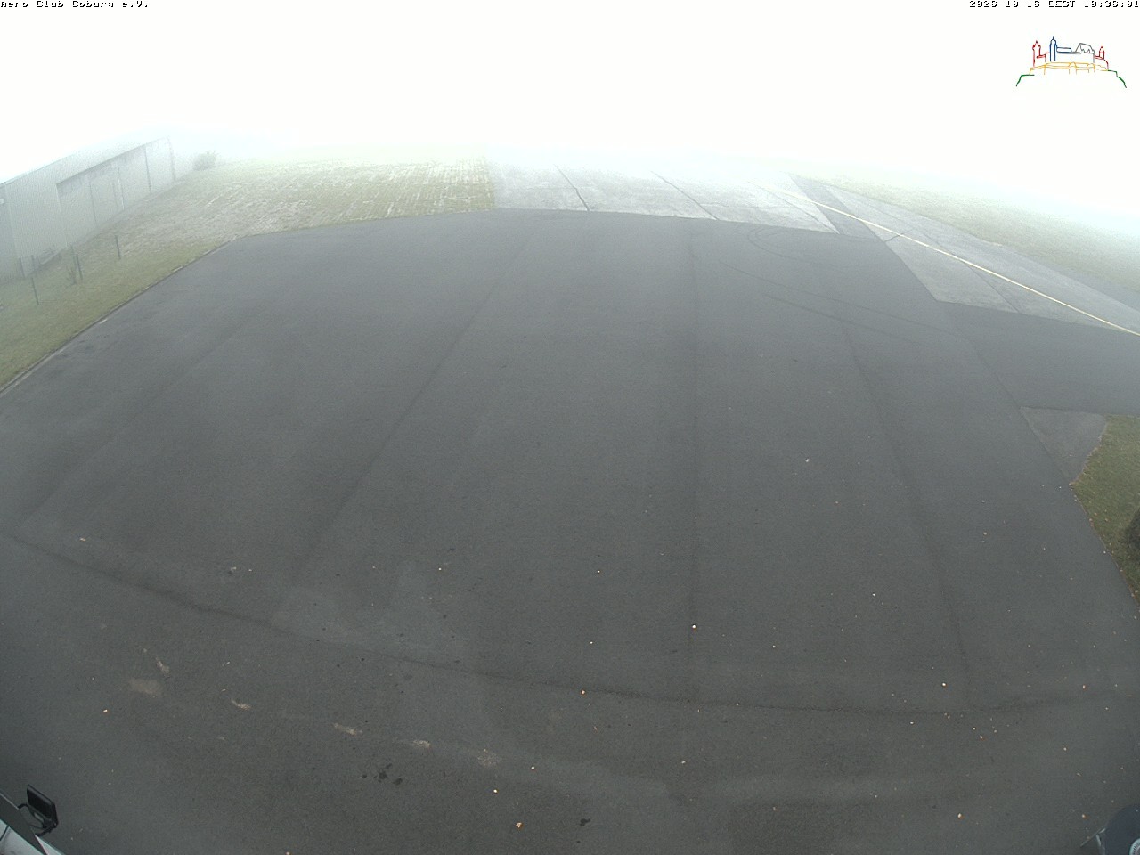 Archiv Foto Webcam Vorfeld Aero Club Coburg