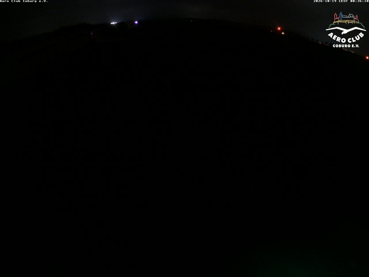 Archiv Foto Webcam Vorfeld Aero Club Coburg