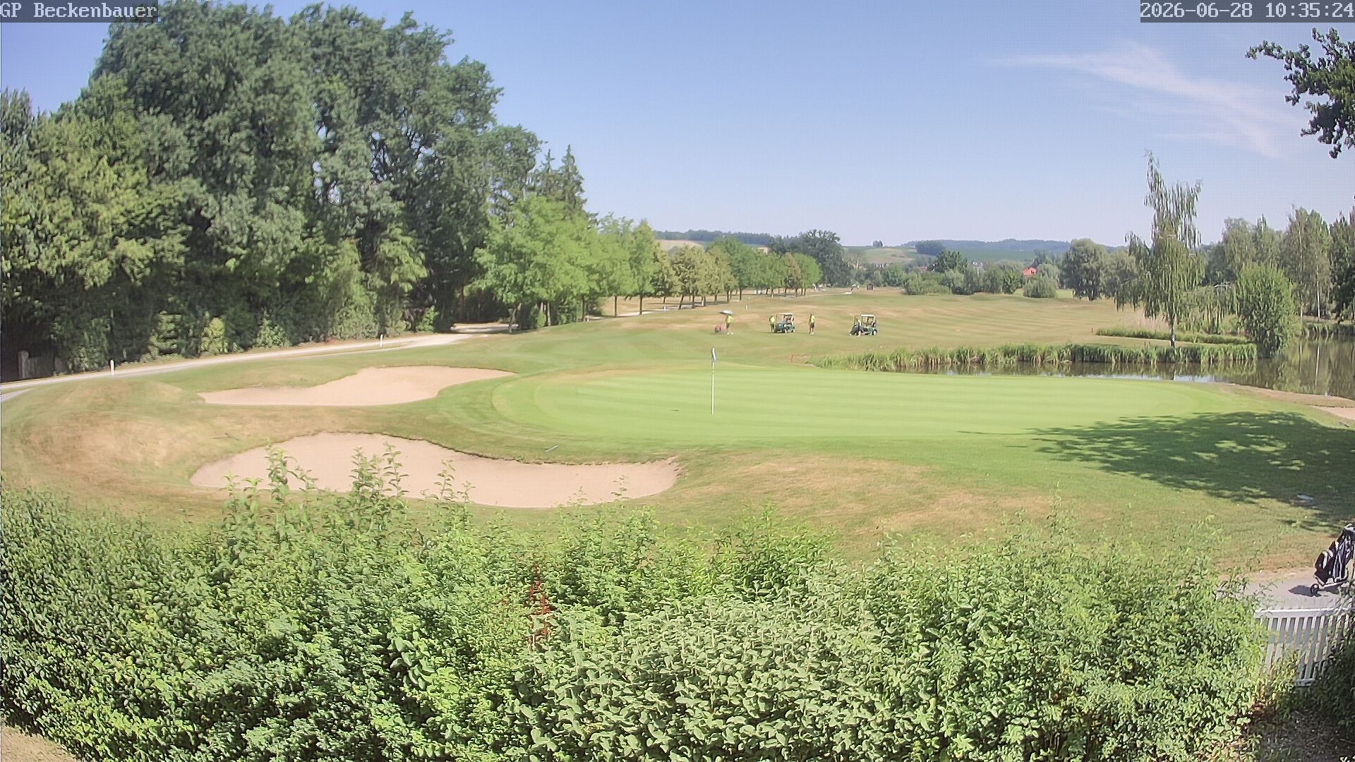 Archived image Webcam Beckenbauer Golf Course