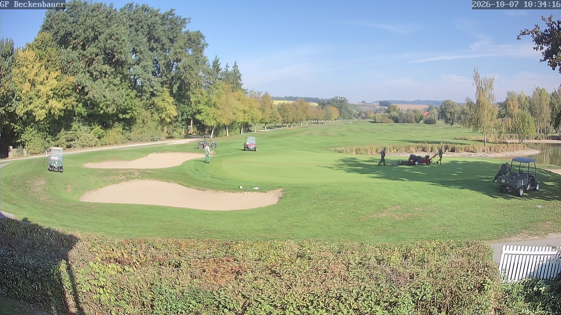 Archived image Webcam Beckenbauer Golf Course