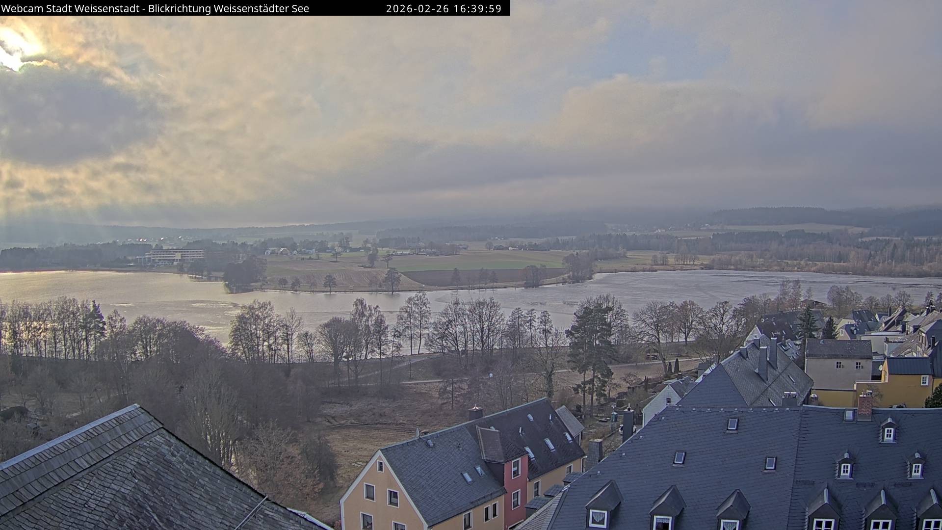 Archiv Foto Webcam Blick auf den Weißenstädter See
