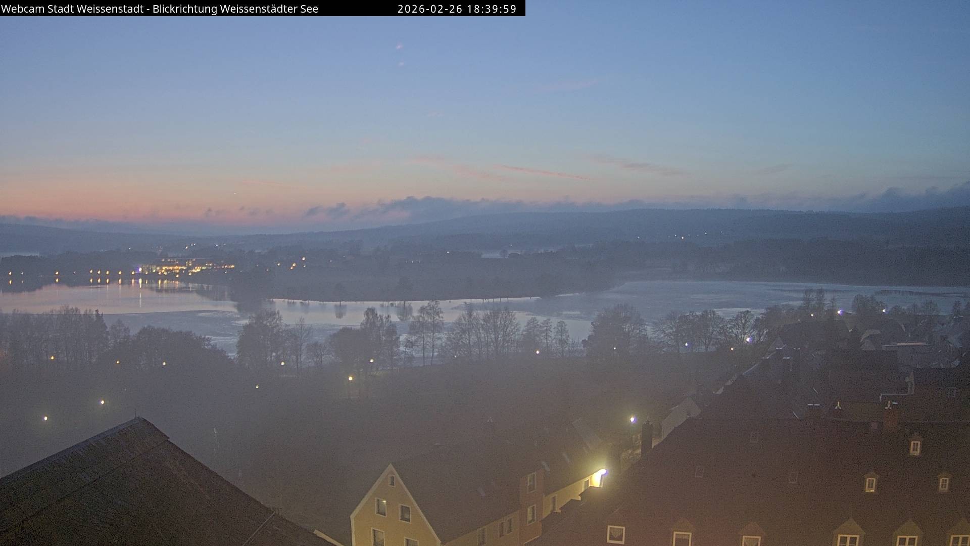 Archiv Foto Webcam Blick auf den Weißenstädter See