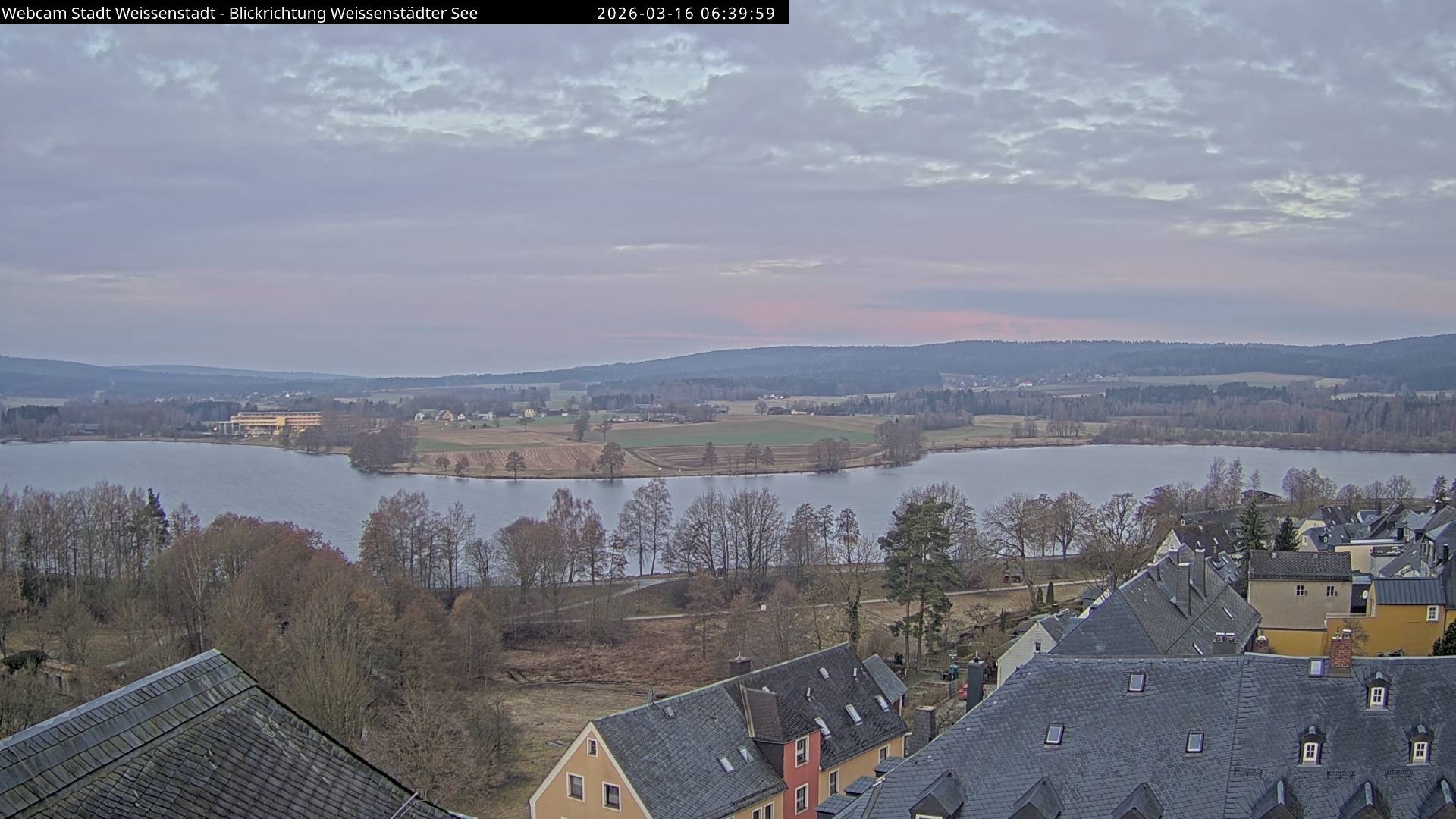 Archiv Foto Webcam Blick auf den Weißenstädter See