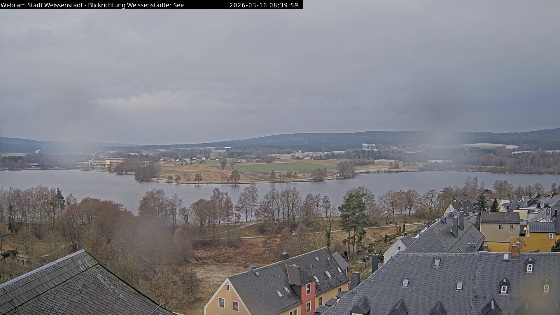 Archiv Foto Webcam Blick auf den Weißenstädter See