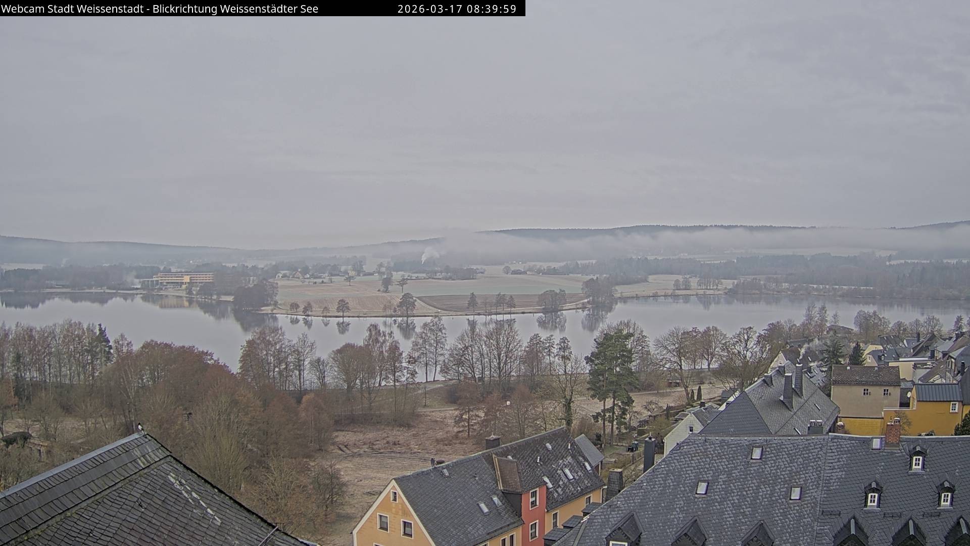 Archiv Foto Webcam Blick auf den Weißenstädter See