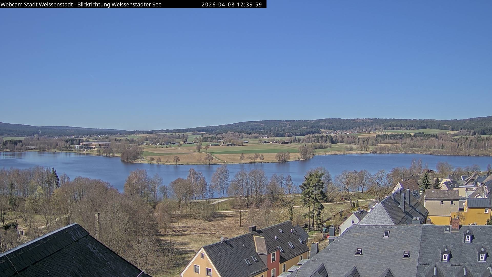 Archiv Foto Webcam Blick auf den Weißenstädter See