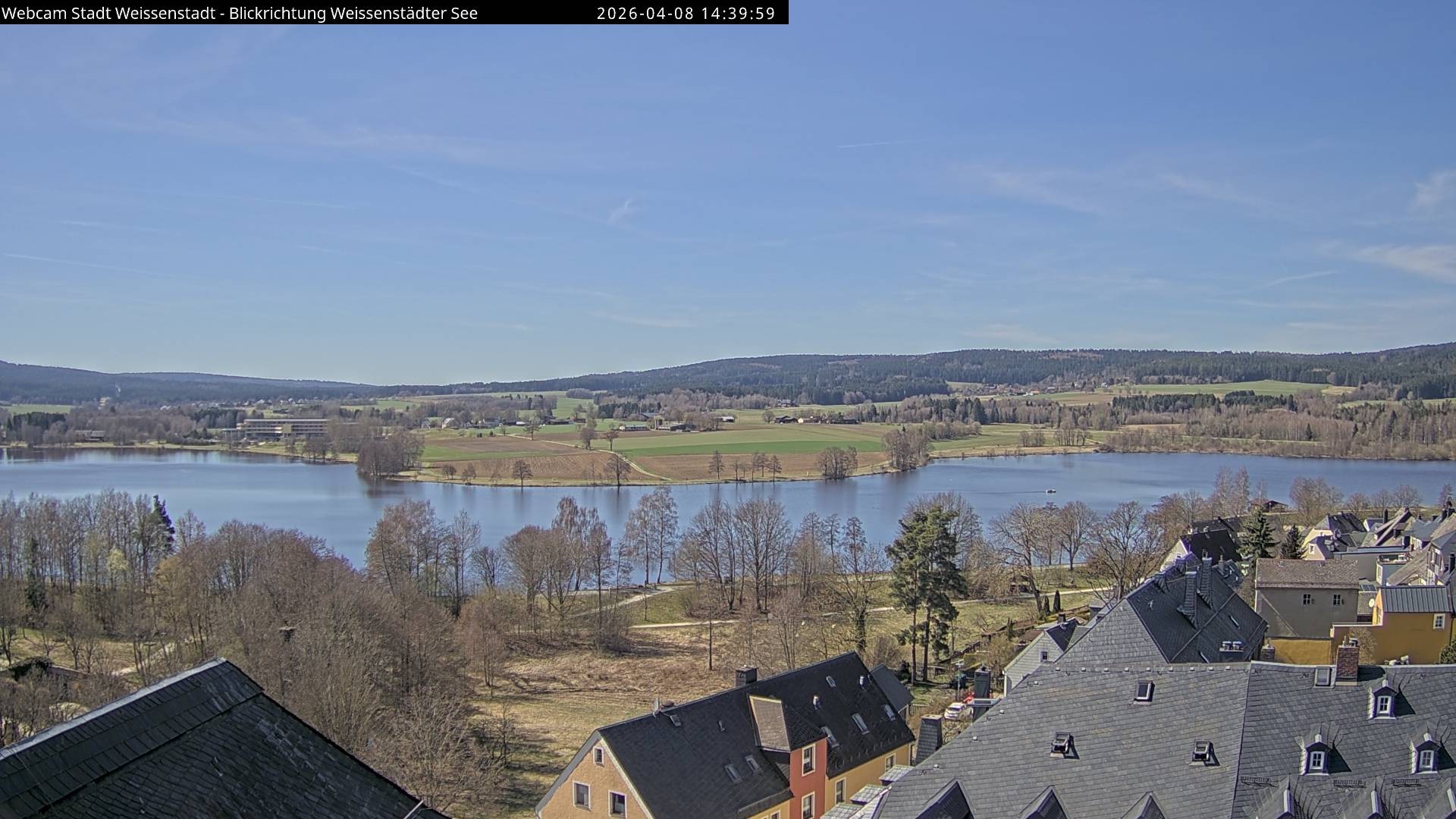 Archiv Foto Webcam Blick auf den Weißenstädter See