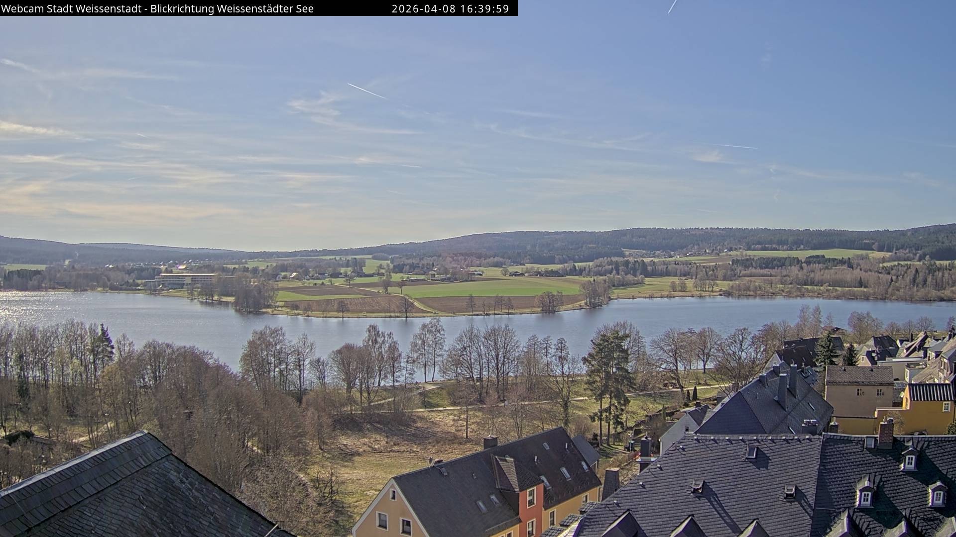 Archiv Foto Webcam Blick auf den Weißenstädter See