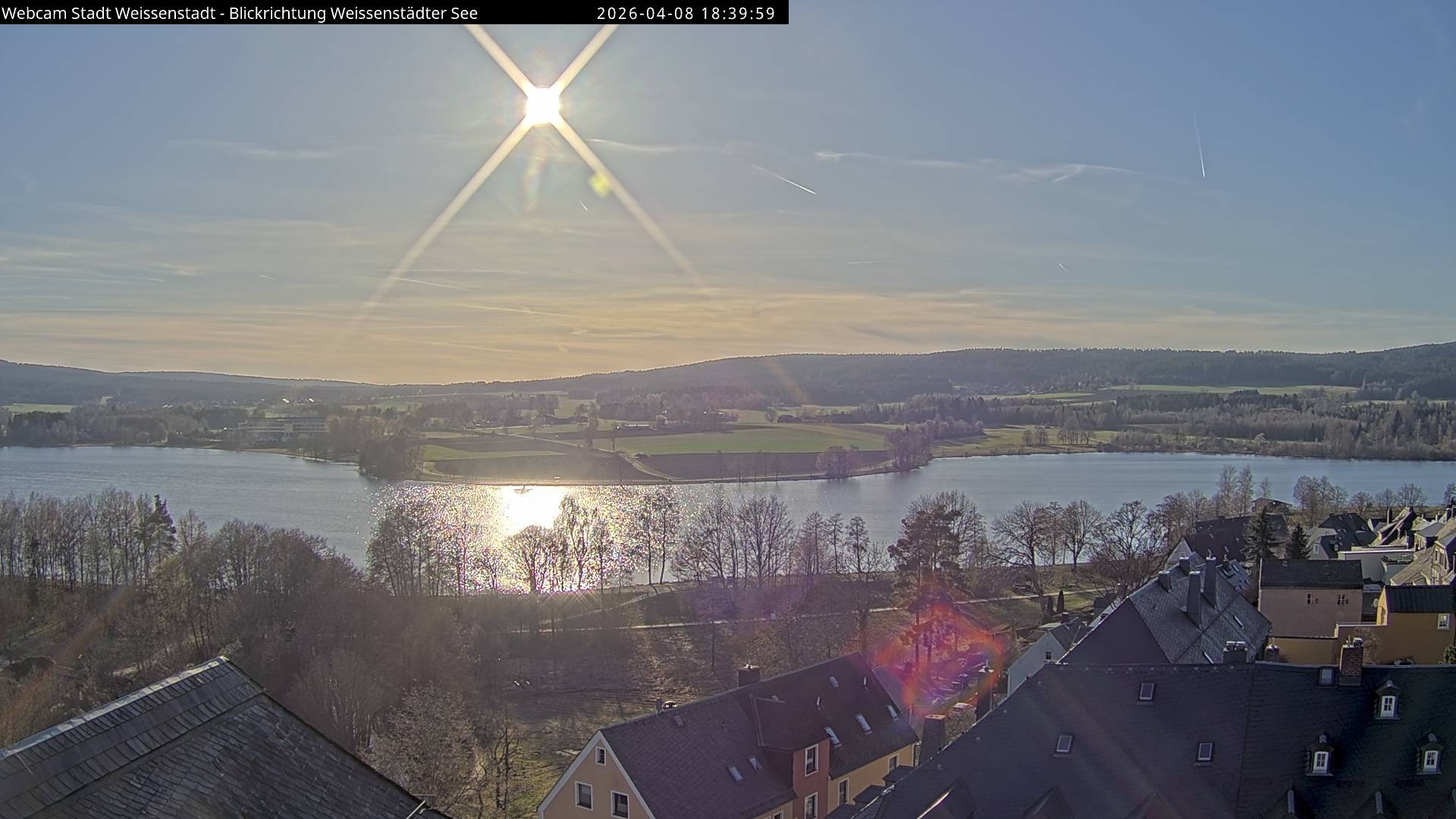 Archiv Foto Webcam Blick auf den Weißenstädter See
