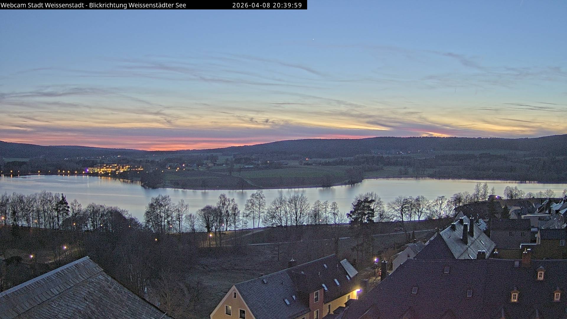 Archiv Foto Webcam Blick auf den Weißenstädter See