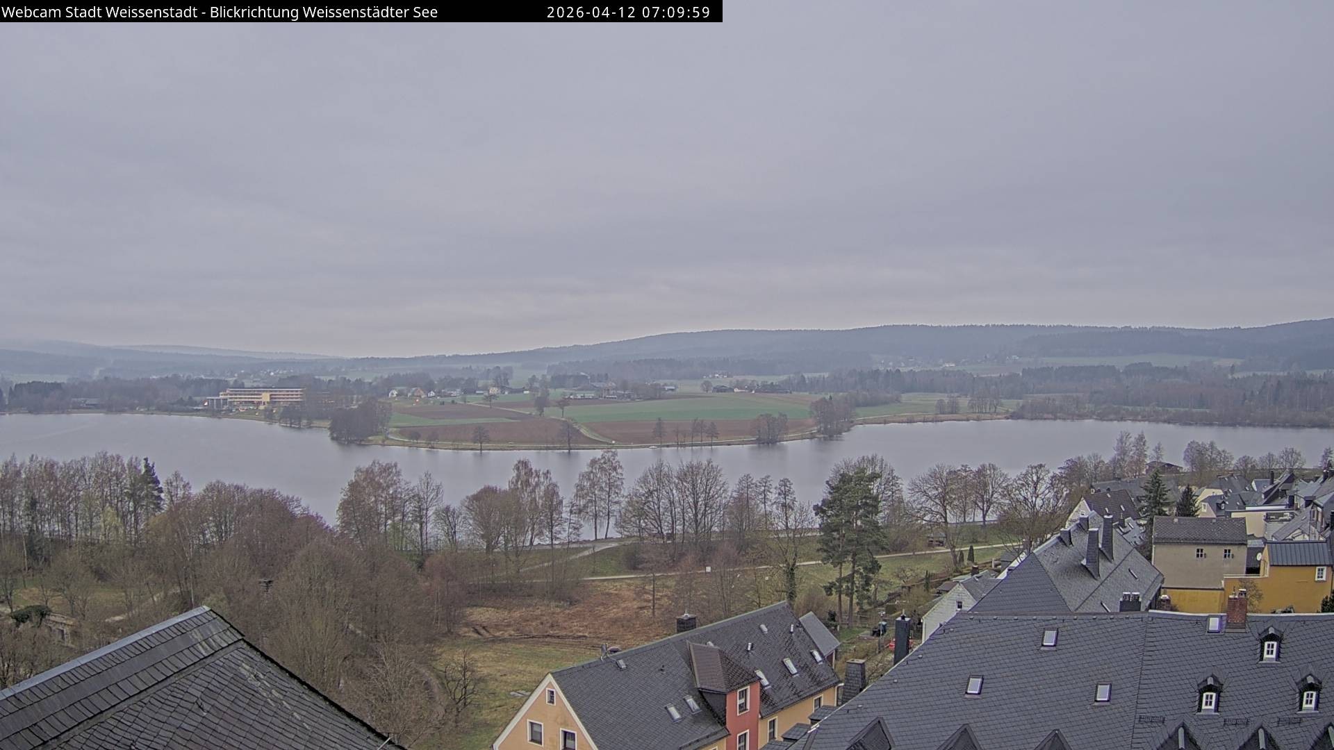 Archiv Foto Webcam Blick auf den Weißenstädter See