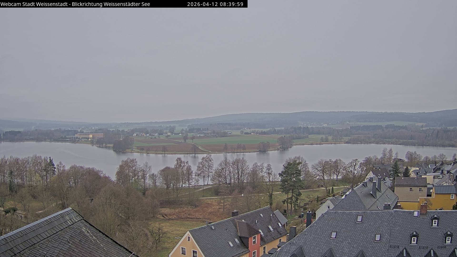 Archiv Foto Webcam Blick auf den Weißenstädter See