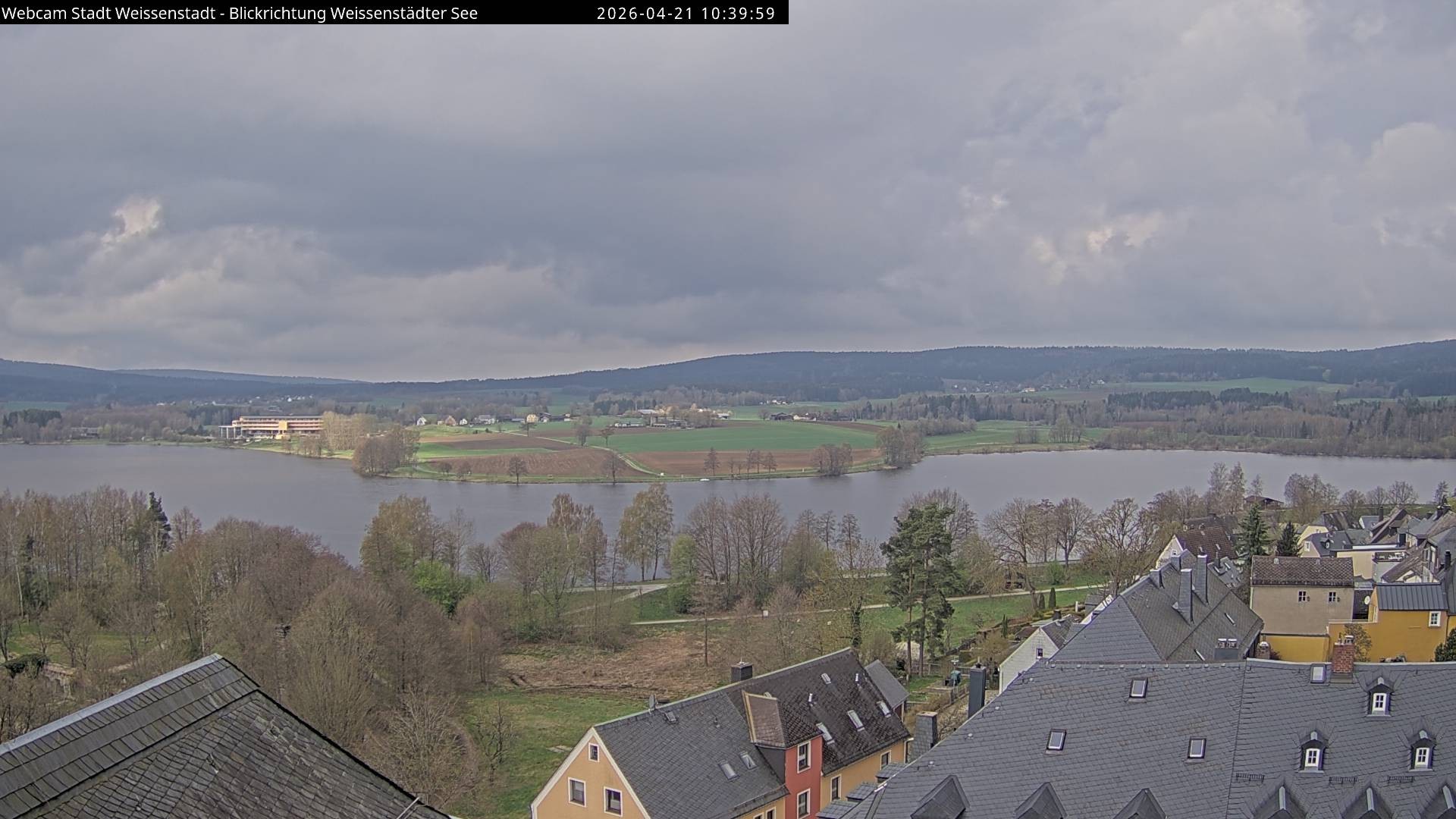 Archiv Foto Webcam Blick auf den Weißenstädter See