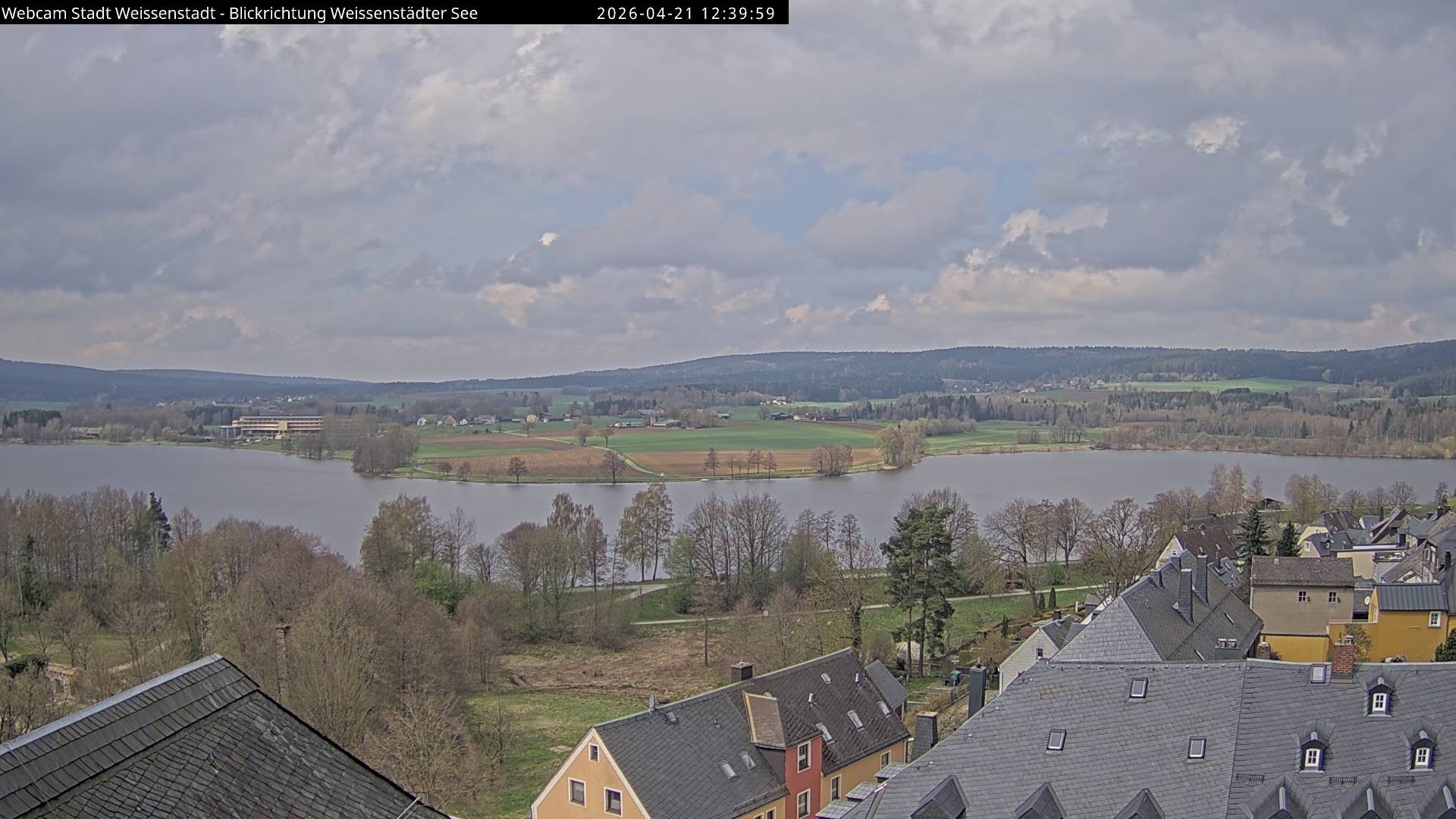 Archiv Foto Webcam Blick auf den Weißenstädter See