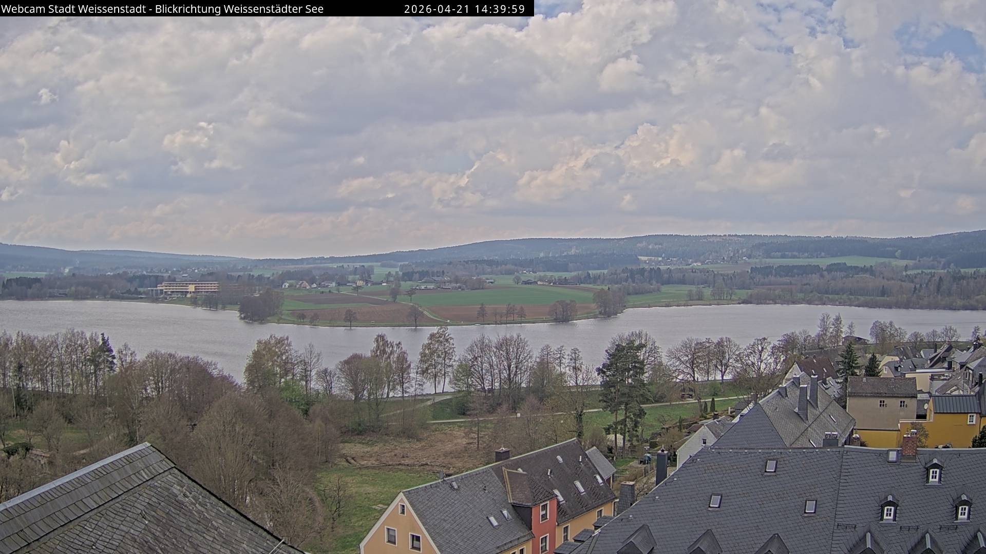 Archiv Foto Webcam Blick auf den Weißenstädter See
