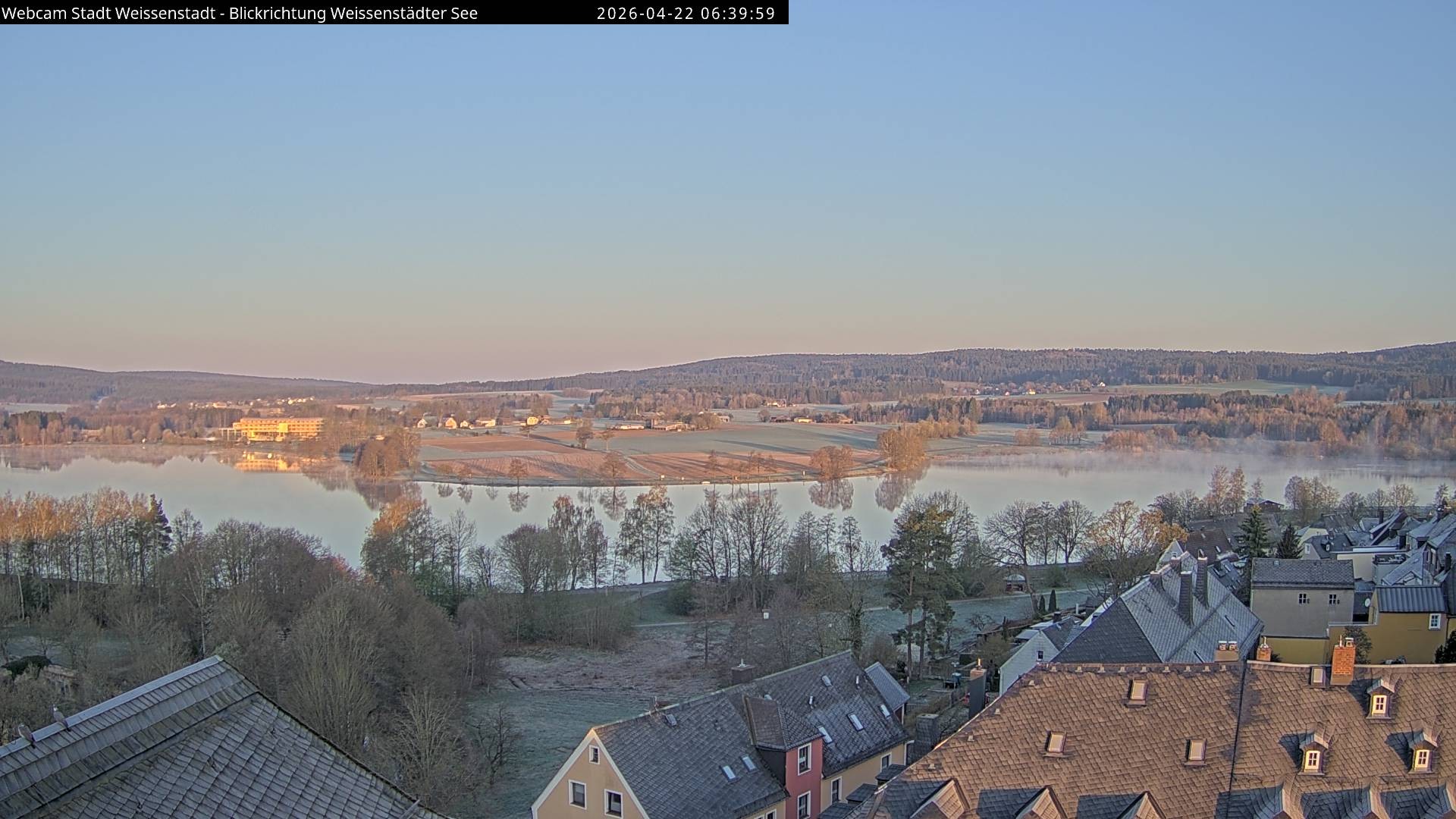 Archiv Foto Webcam Blick auf den Weißenstädter See