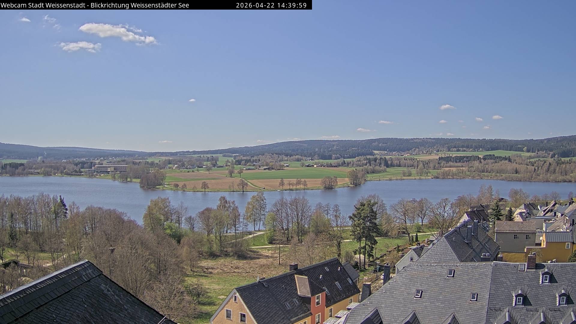 Archiv Foto Webcam Blick auf den Weißenstädter See