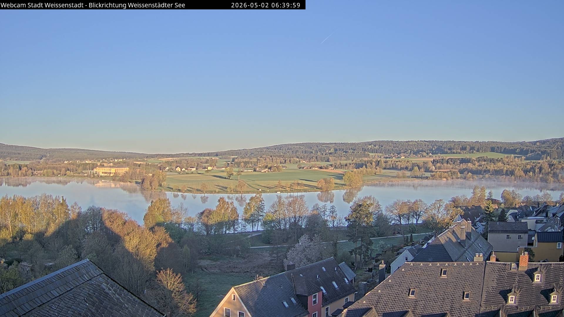 Archiv Foto Webcam Blick auf den Weißenstädter See