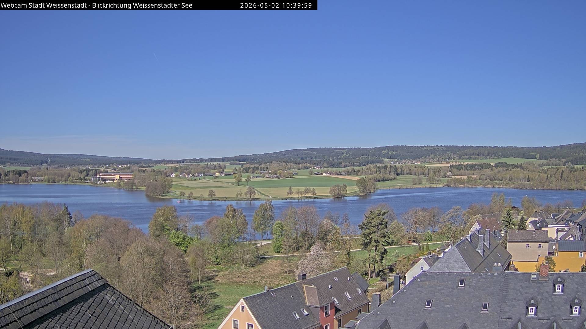 Archiv Foto Webcam Blick auf den Weißenstädter See