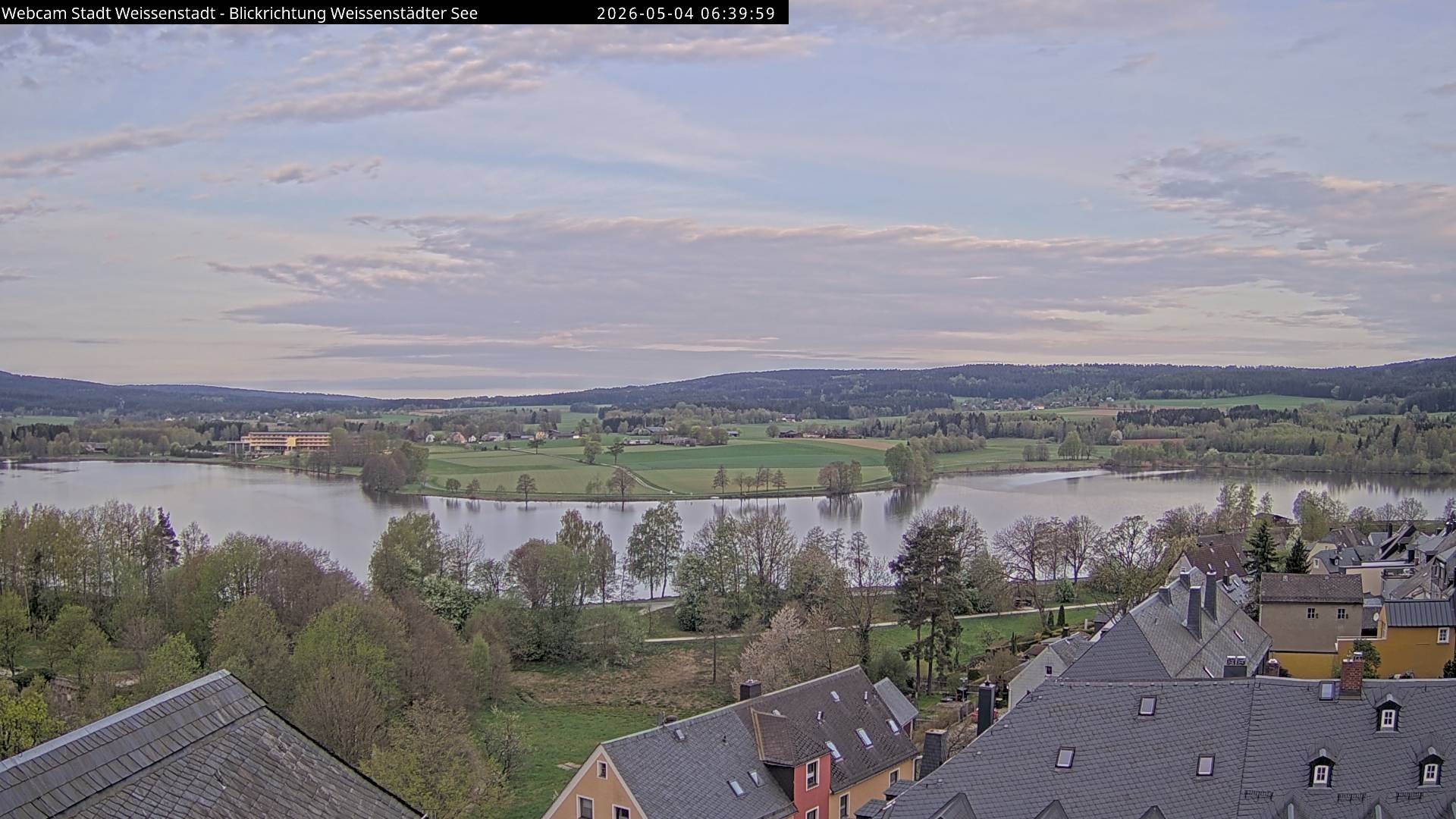 Archiv Foto Webcam Blick auf den Weißenstädter See