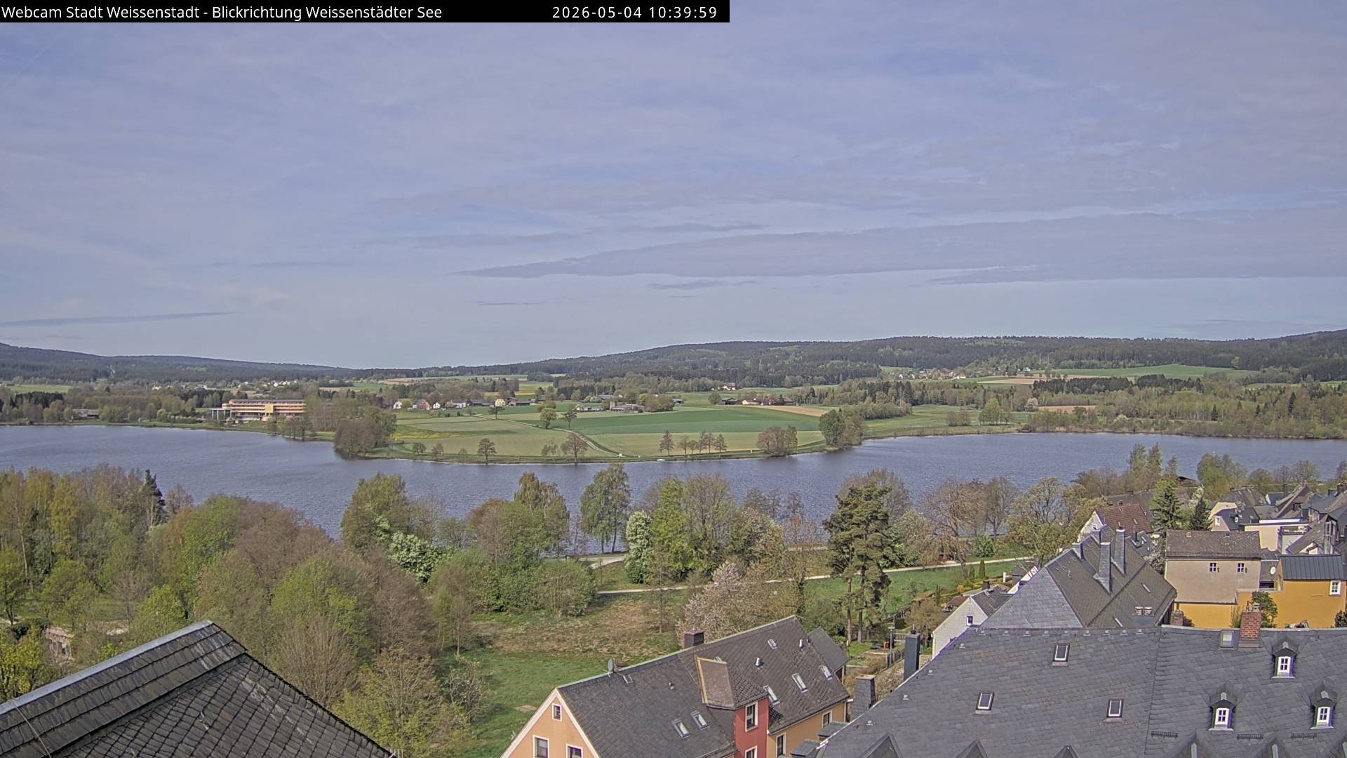 Archiv Foto Webcam Blick auf den Weißenstädter See