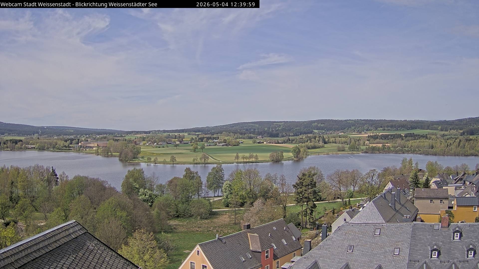 Archiv Foto Webcam Blick auf den Weißenstädter See