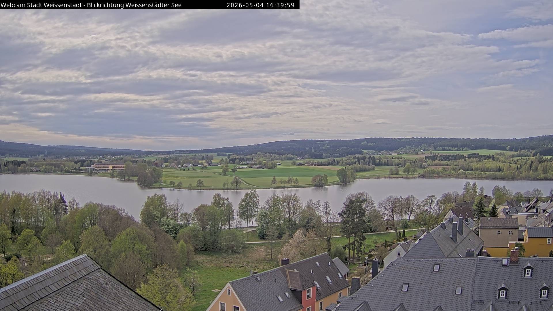 Archiv Foto Webcam Blick auf den Weißenstädter See