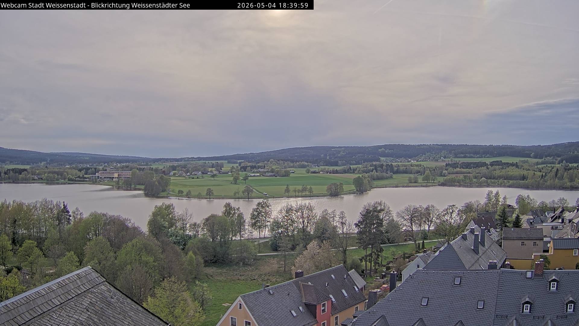 Archiv Foto Webcam Blick auf den Weißenstädter See