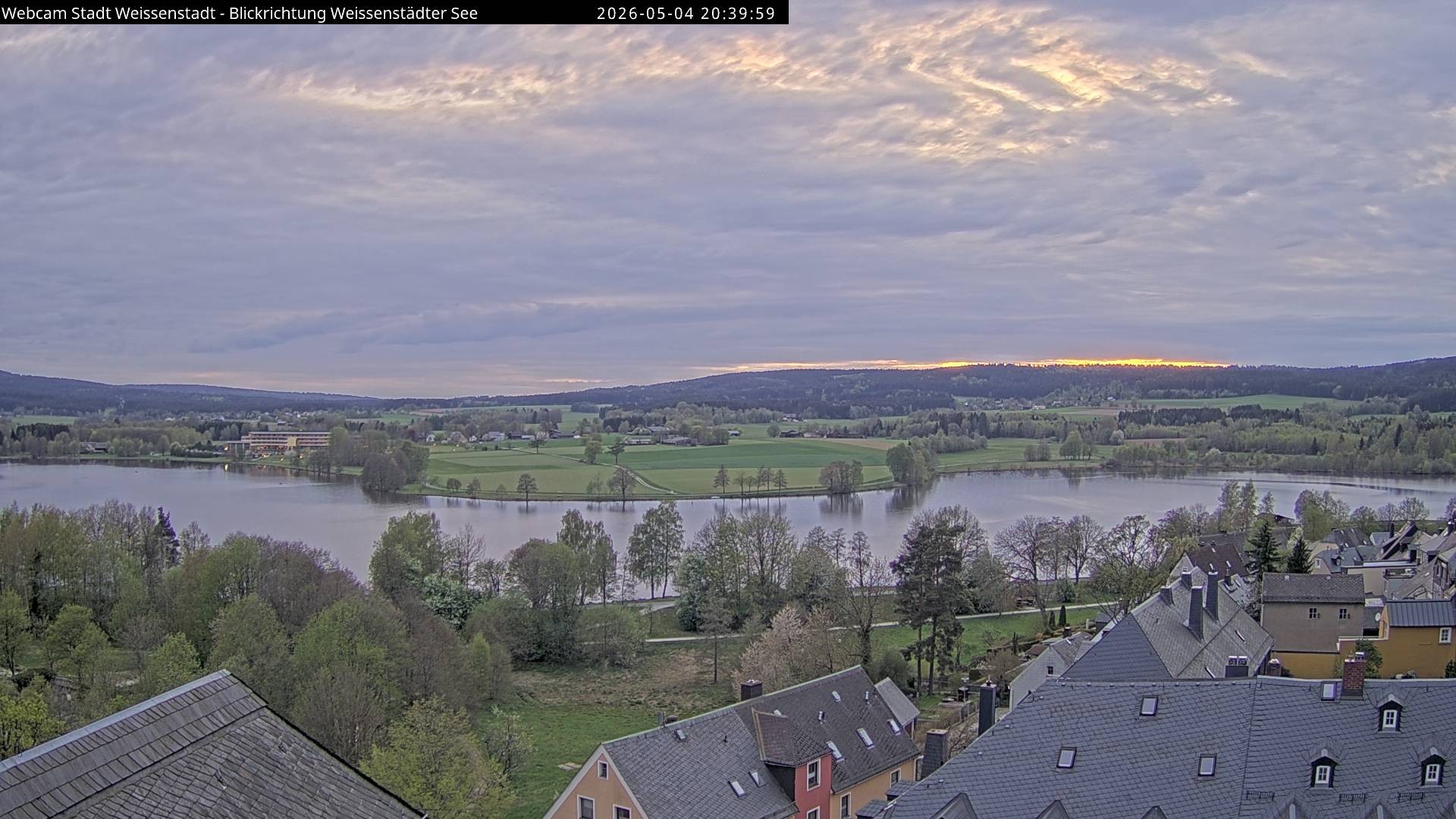 Archiv Foto Webcam Blick auf den Weißenstädter See