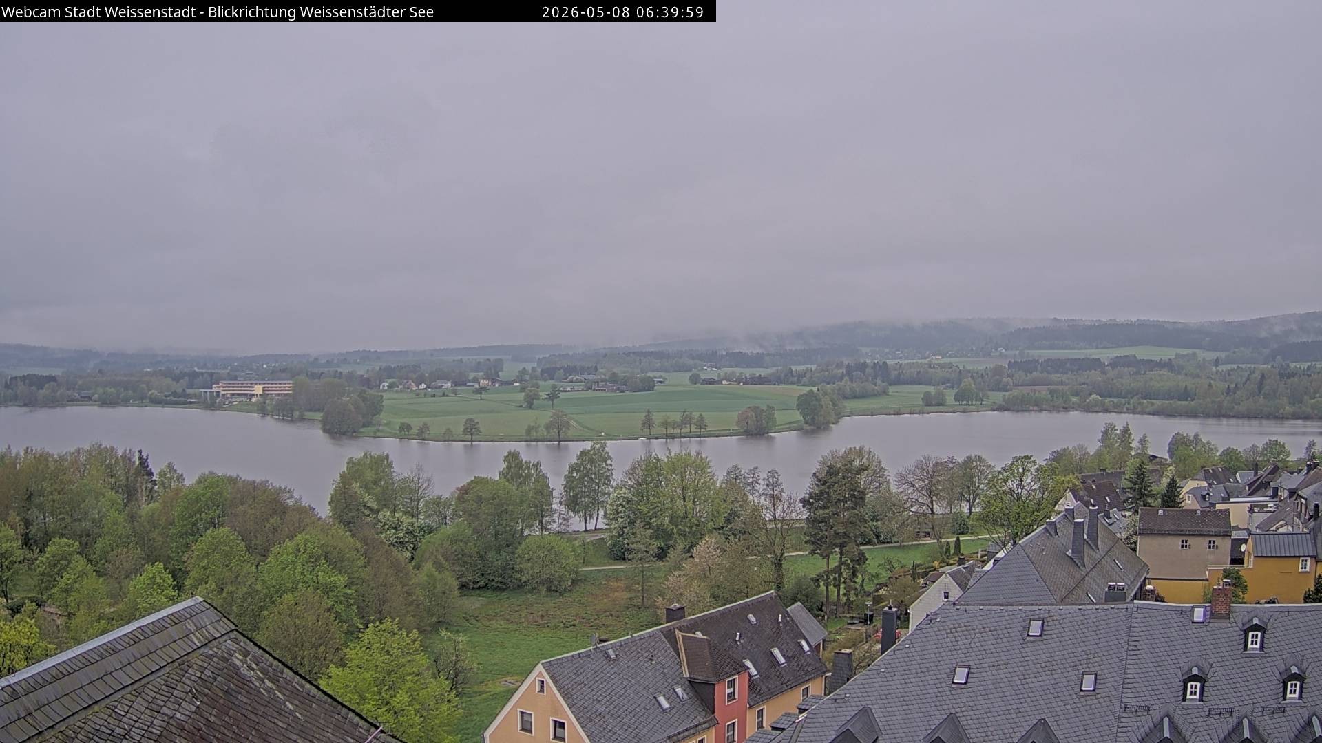 Archiv Foto Webcam Blick auf den Weißenstädter See