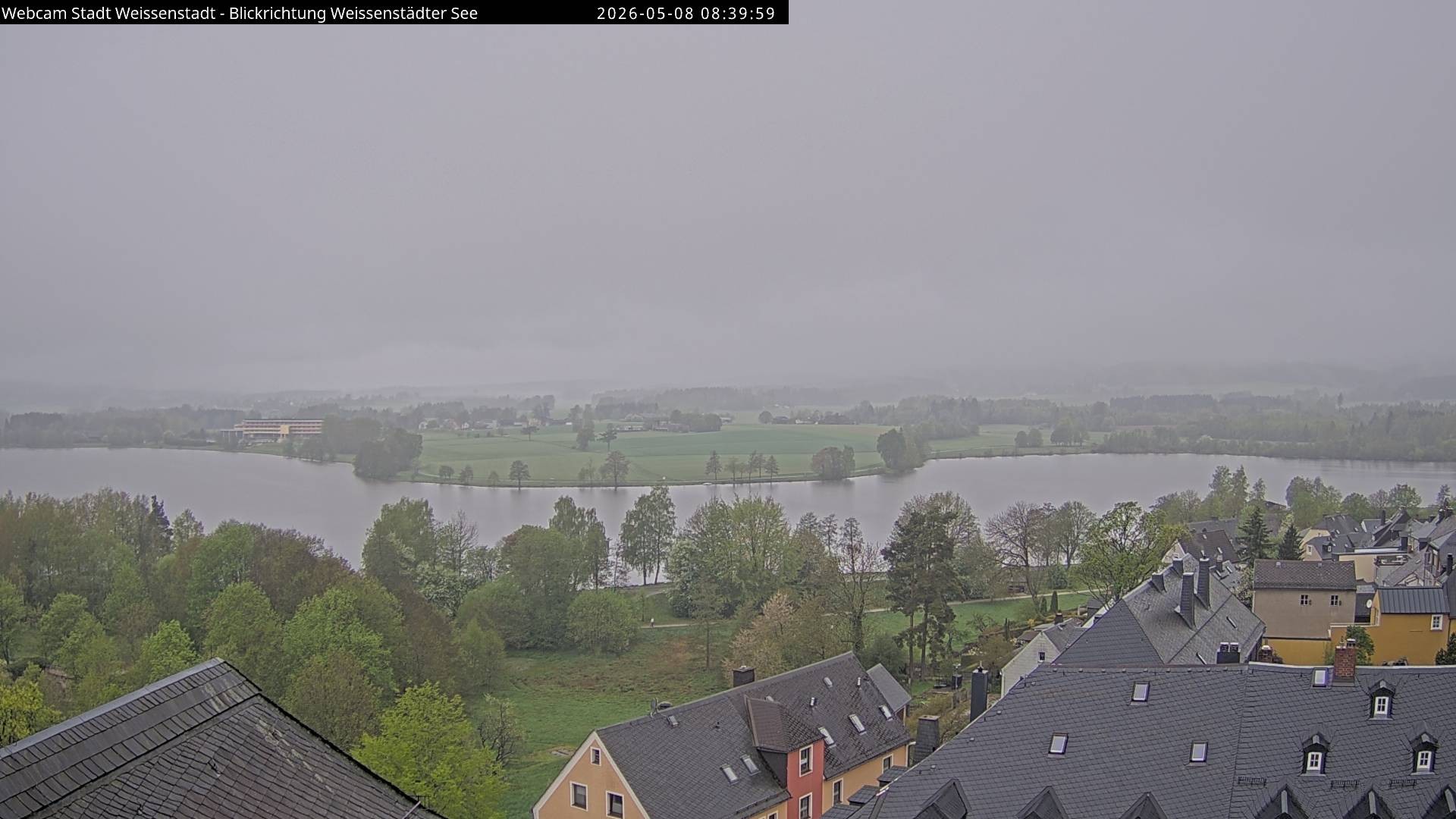 Archiv Foto Webcam Blick auf den Weißenstädter See