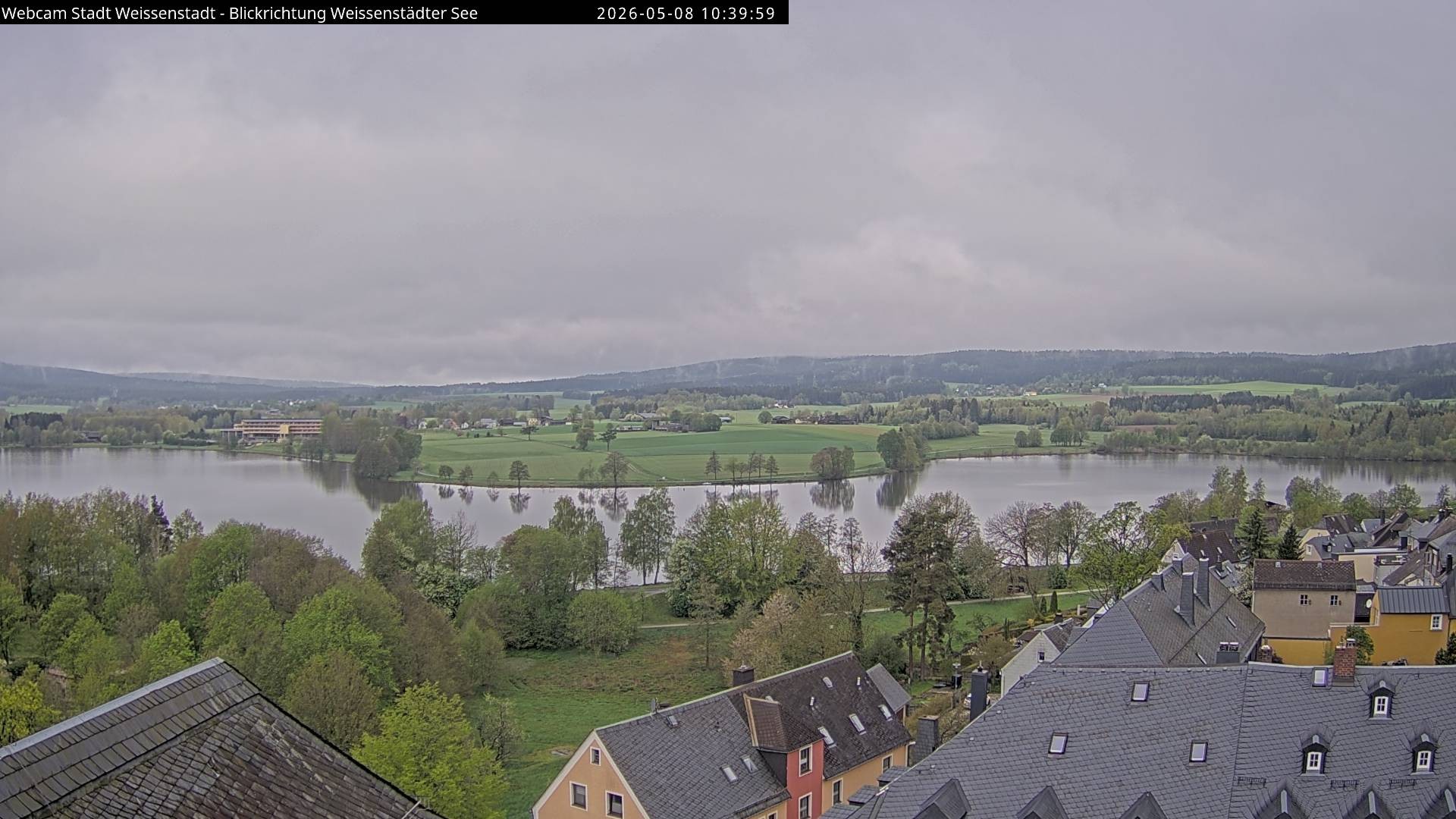 Archiv Foto Webcam Blick auf den Weißenstädter See