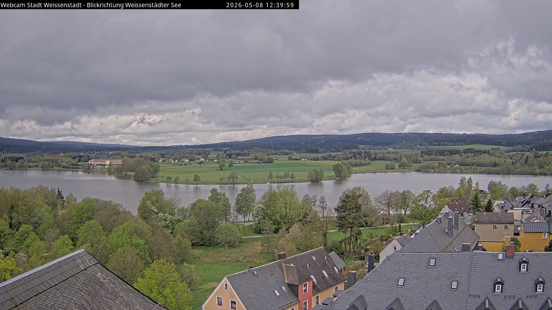 Archiv Foto Webcam Blick auf den Weißenstädter See