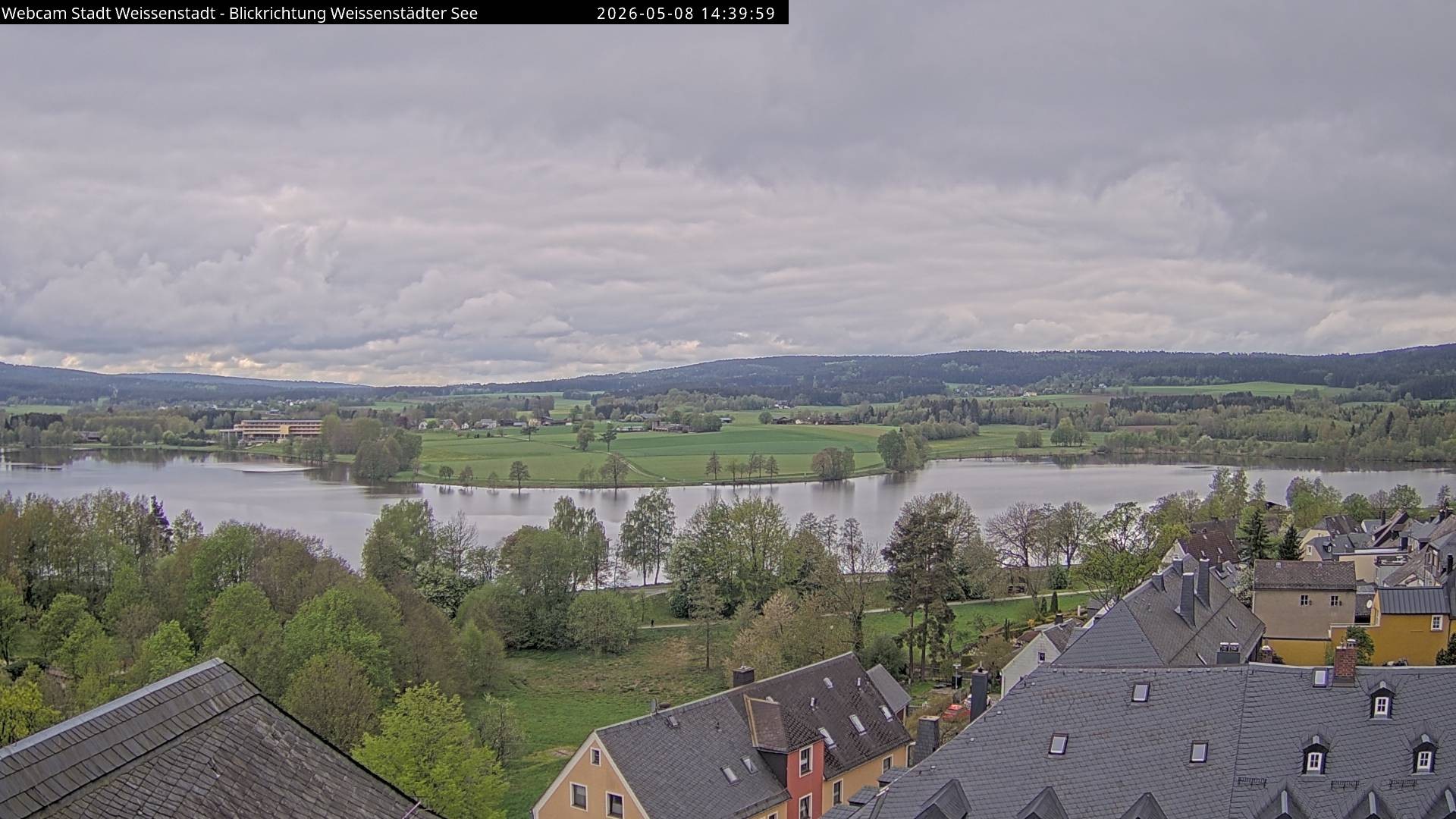 Archiv Foto Webcam Blick auf den Weißenstädter See