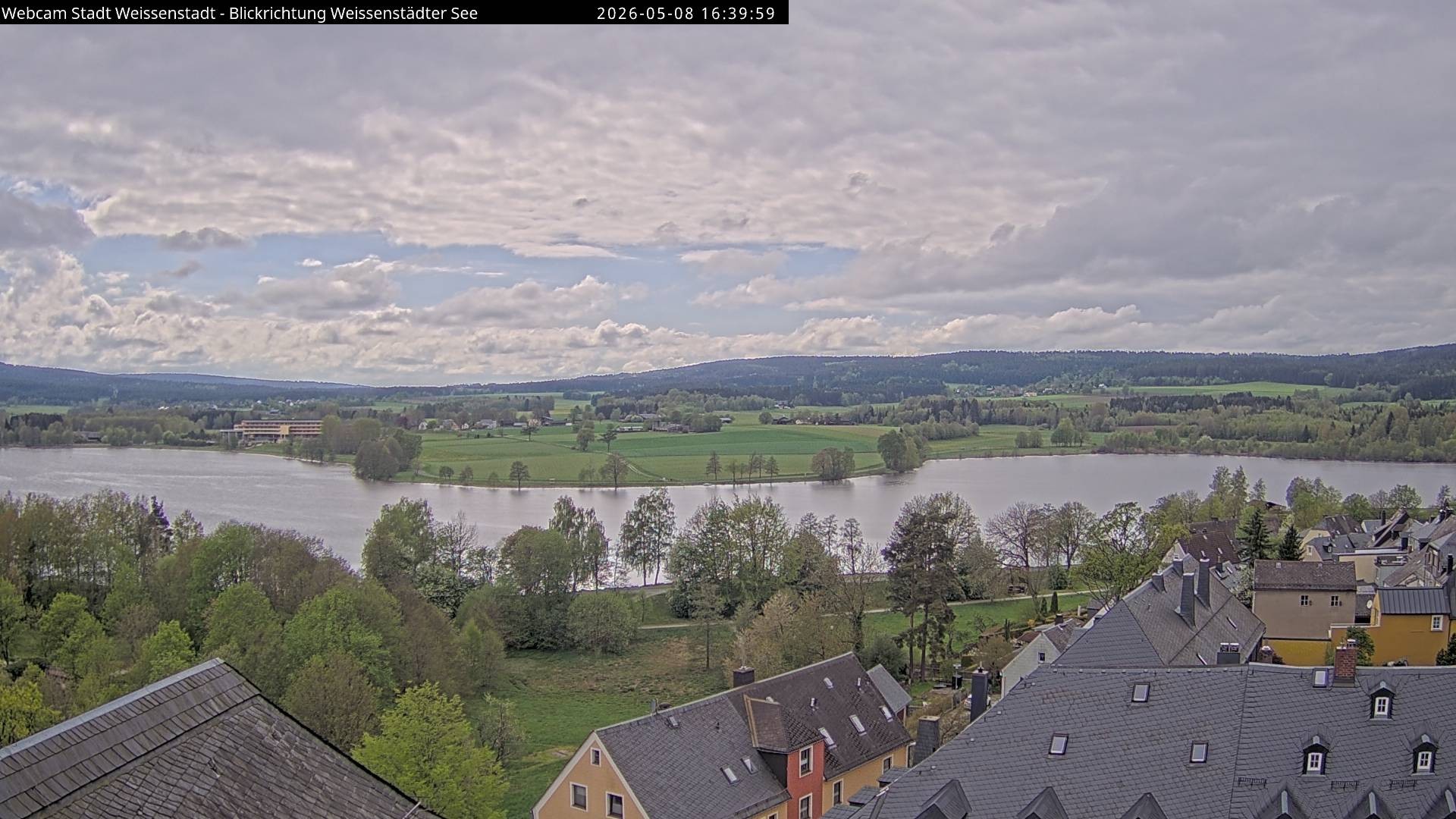 Archiv Foto Webcam Blick auf den Weißenstädter See