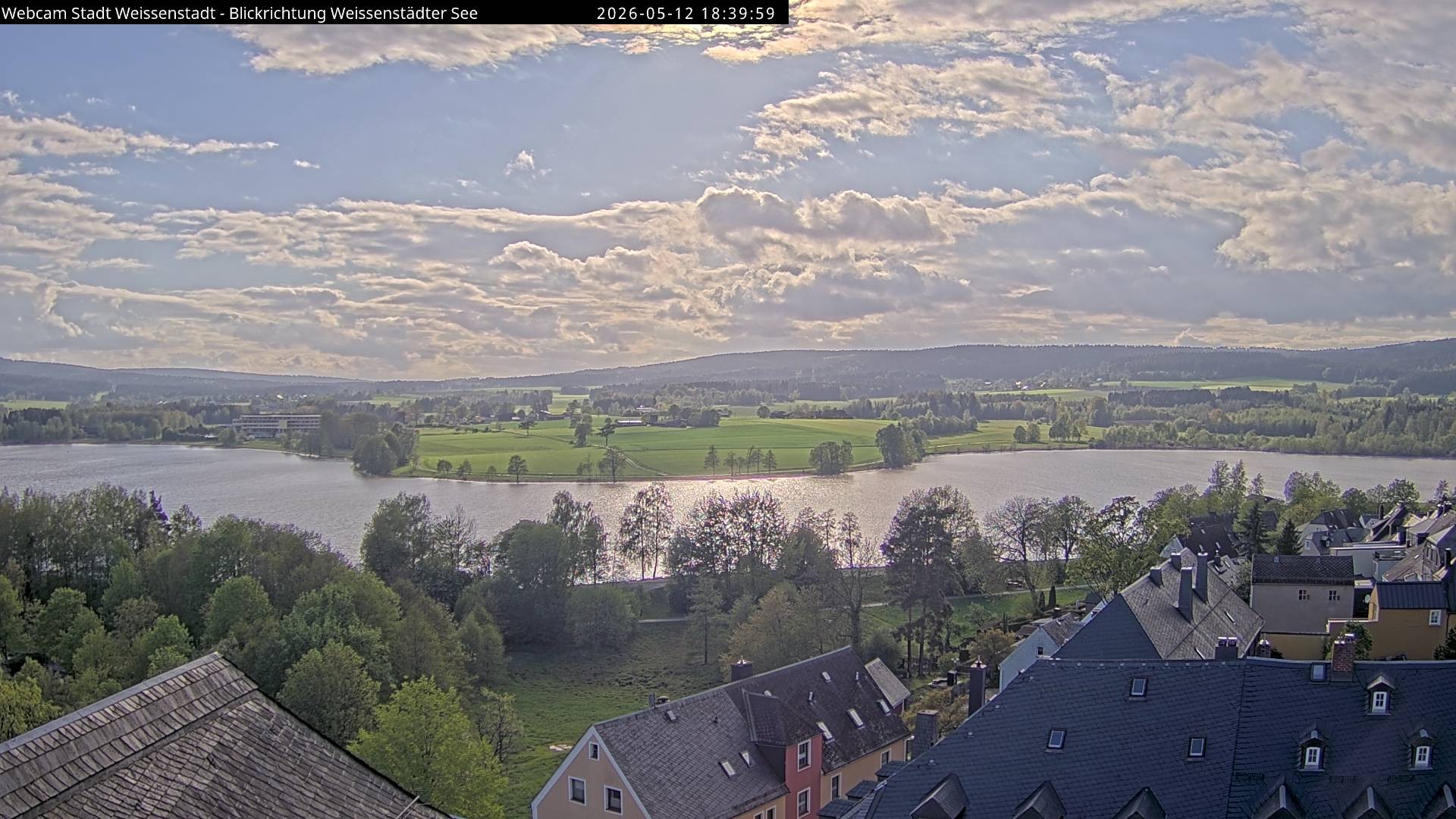 Archiv Foto Webcam Blick auf den Weißenstädter See