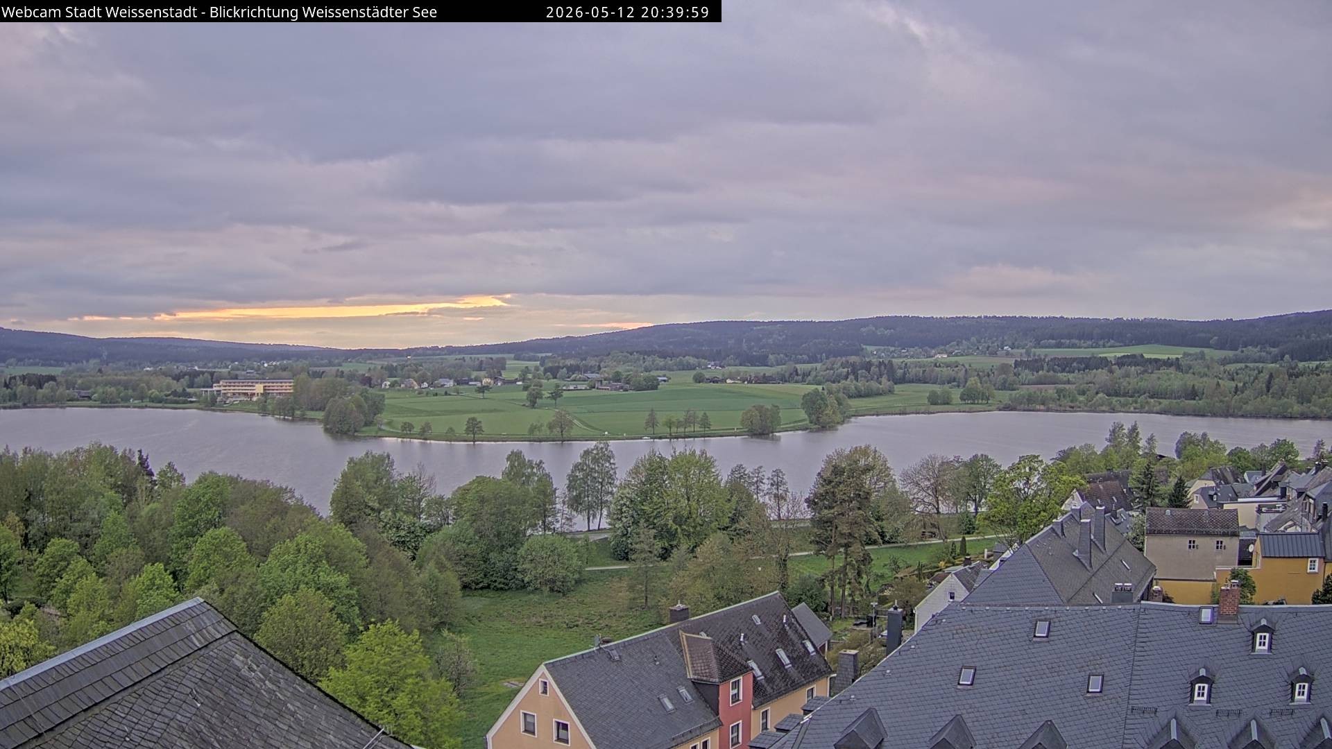 Archiv Foto Webcam Blick auf den Weißenstädter See