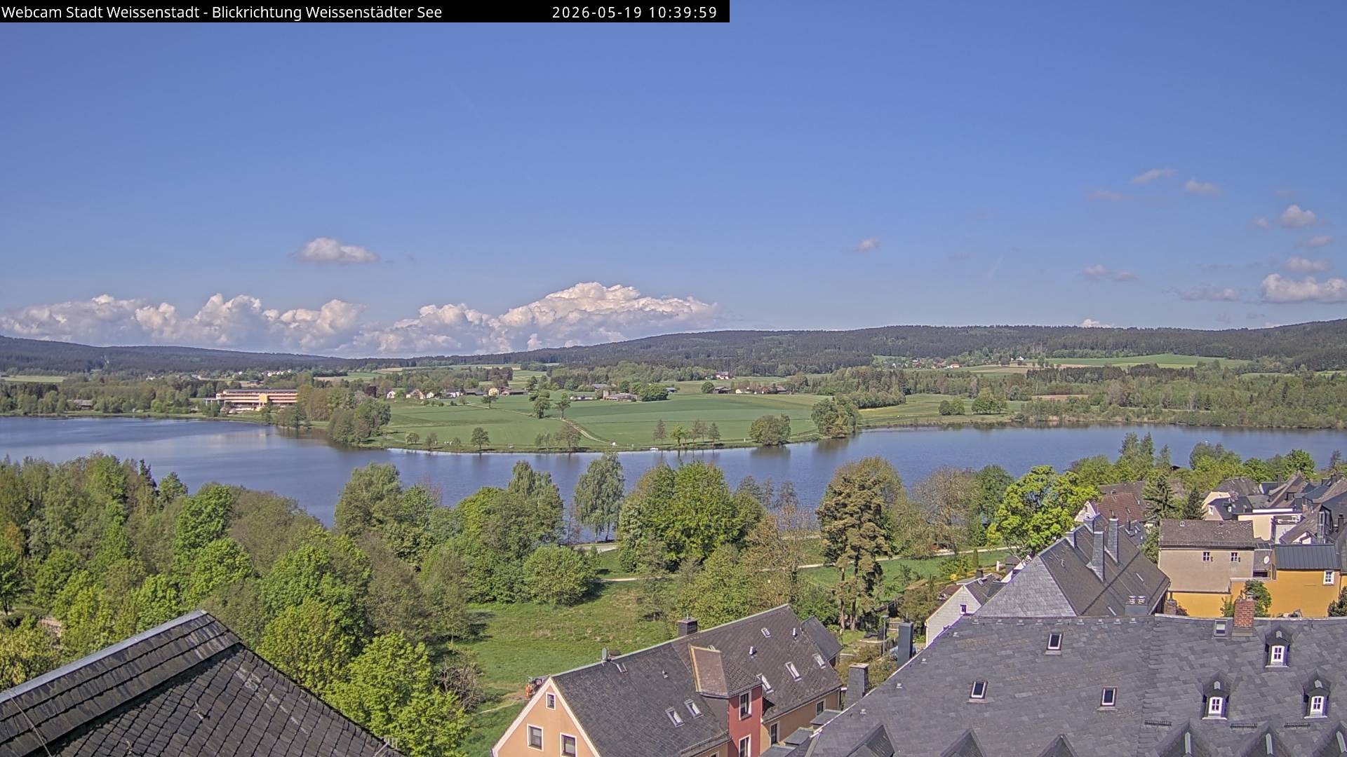 Archiv Foto Webcam Blick auf den Weißenstädter See