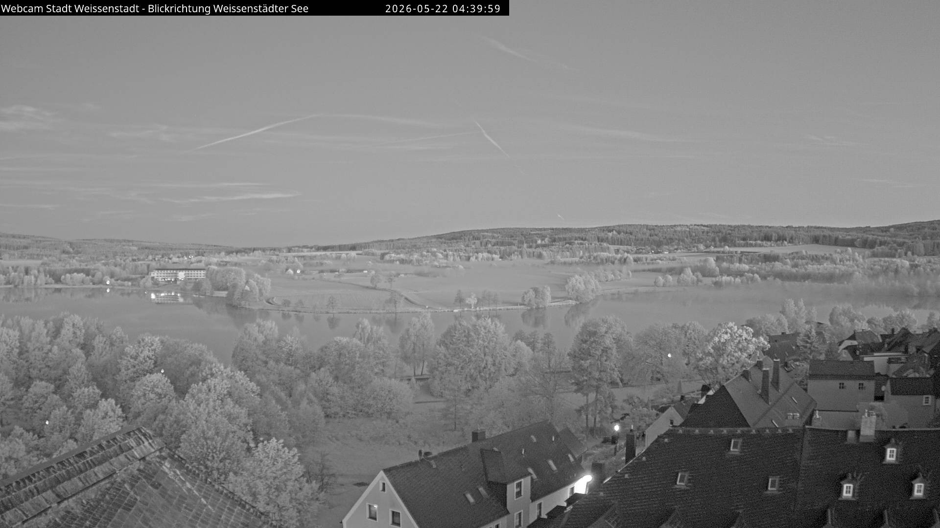 Archiv Foto Webcam Blick auf den Weißenstädter See