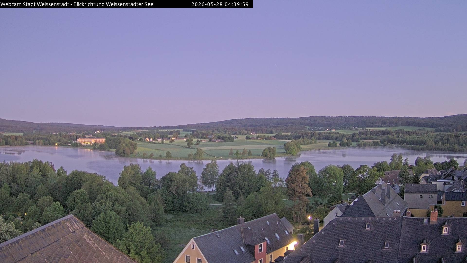 Archiv Foto Webcam Blick auf den Weißenstädter See