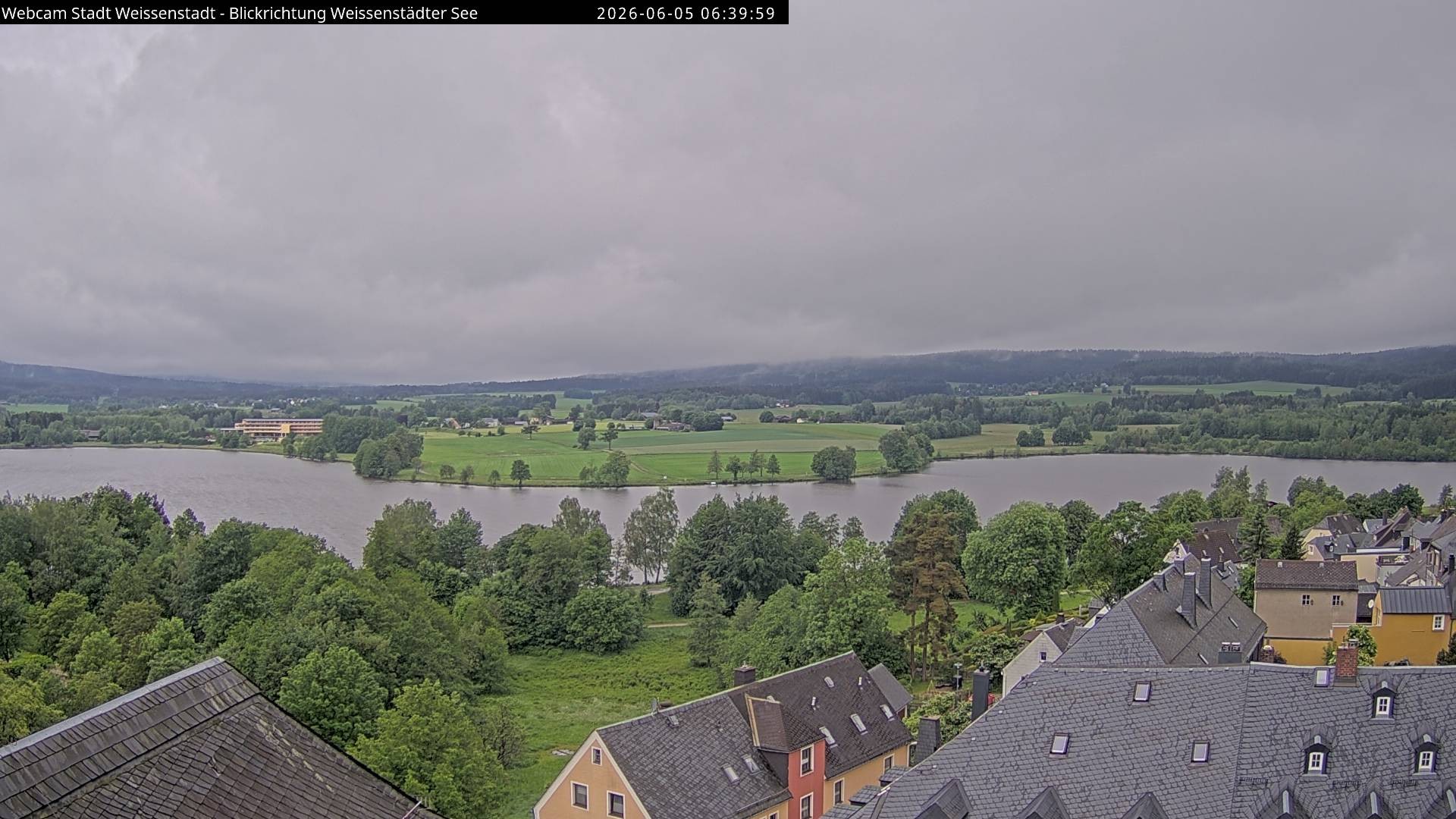 Archiv Foto Webcam Blick auf den Weißenstädter See
