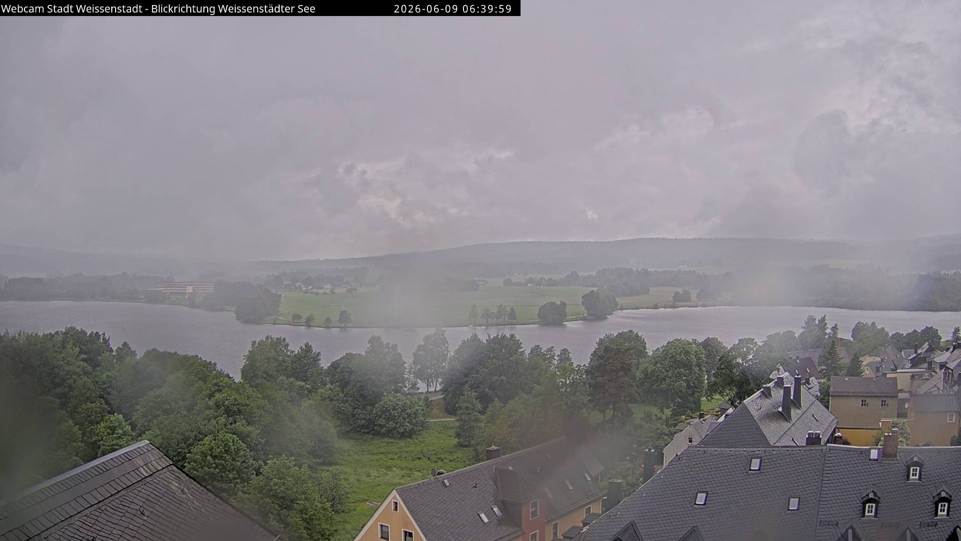 Archiv Foto Webcam Blick auf den Weißenstädter See
